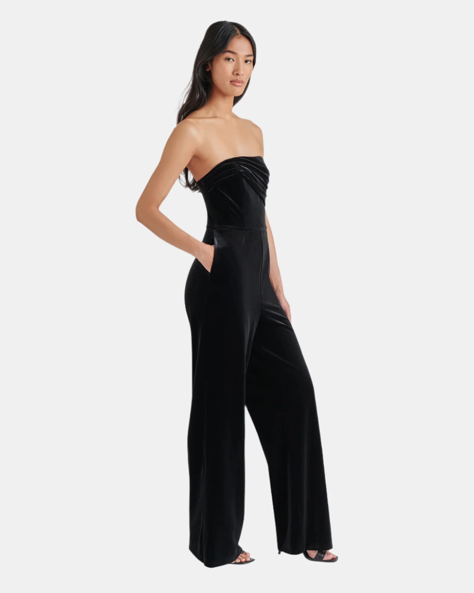 SWANILDA JUMPSUIT BLACK - Image 3