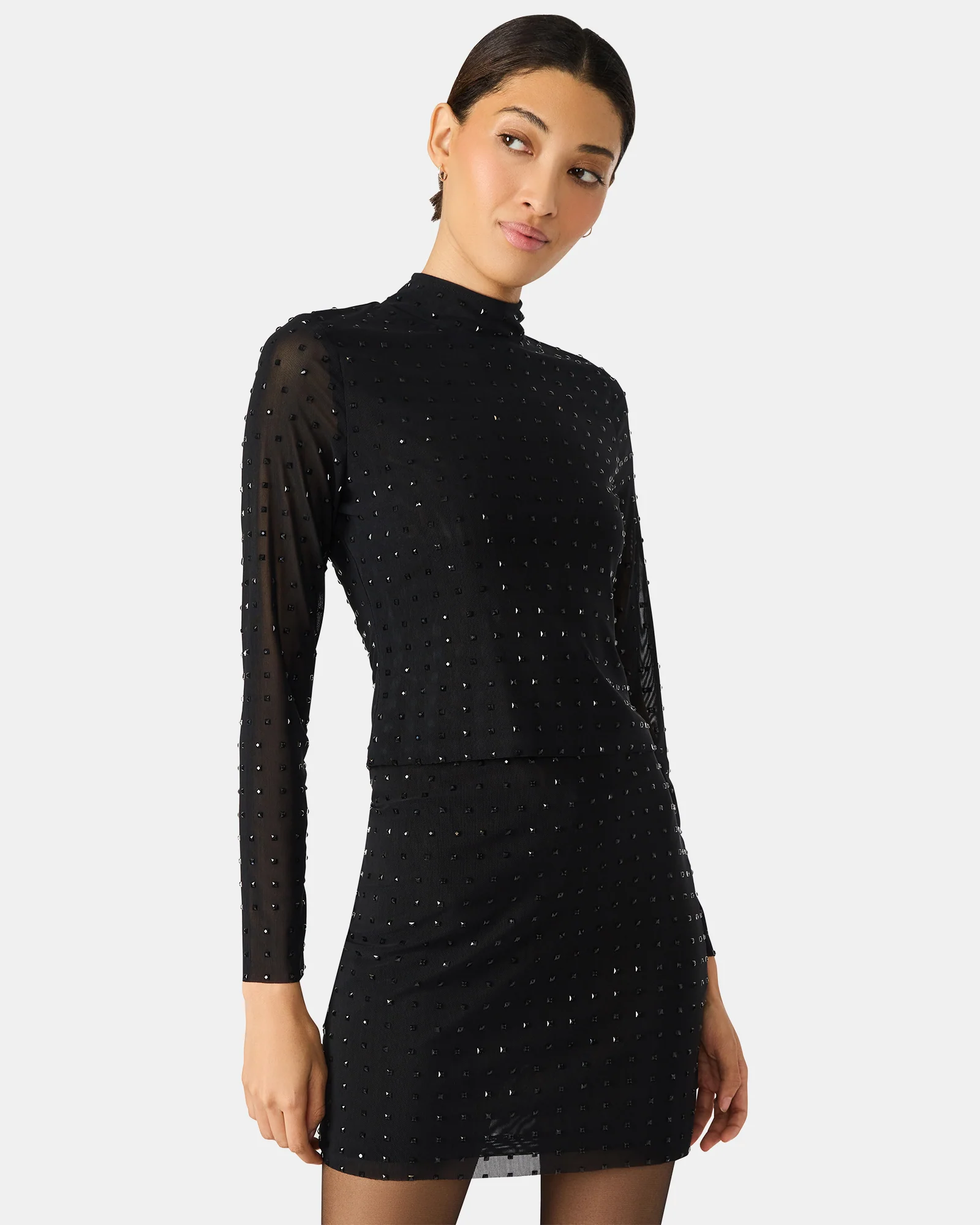 MELVINA TOP BLACK - Image 2