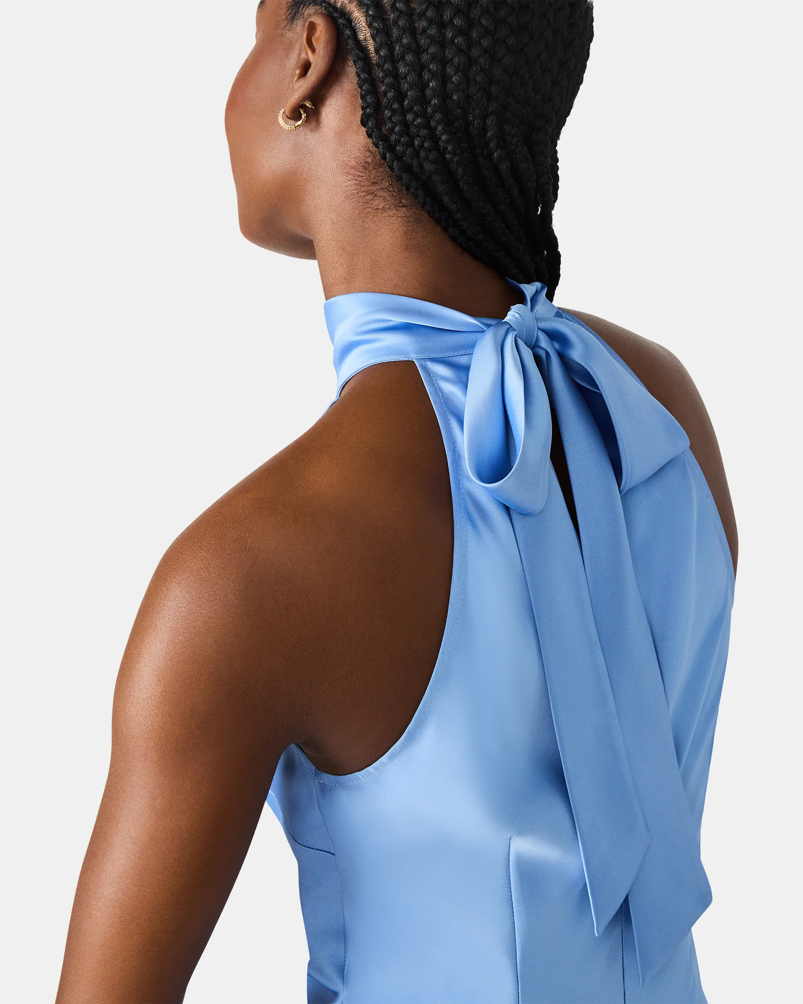 LARA DRESS BLUE - Image 2