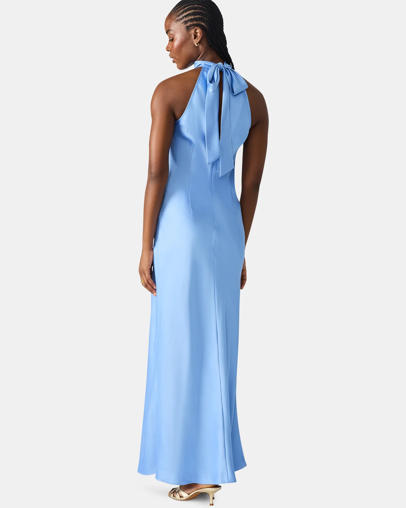 LARA DRESS BLUE - Image 4