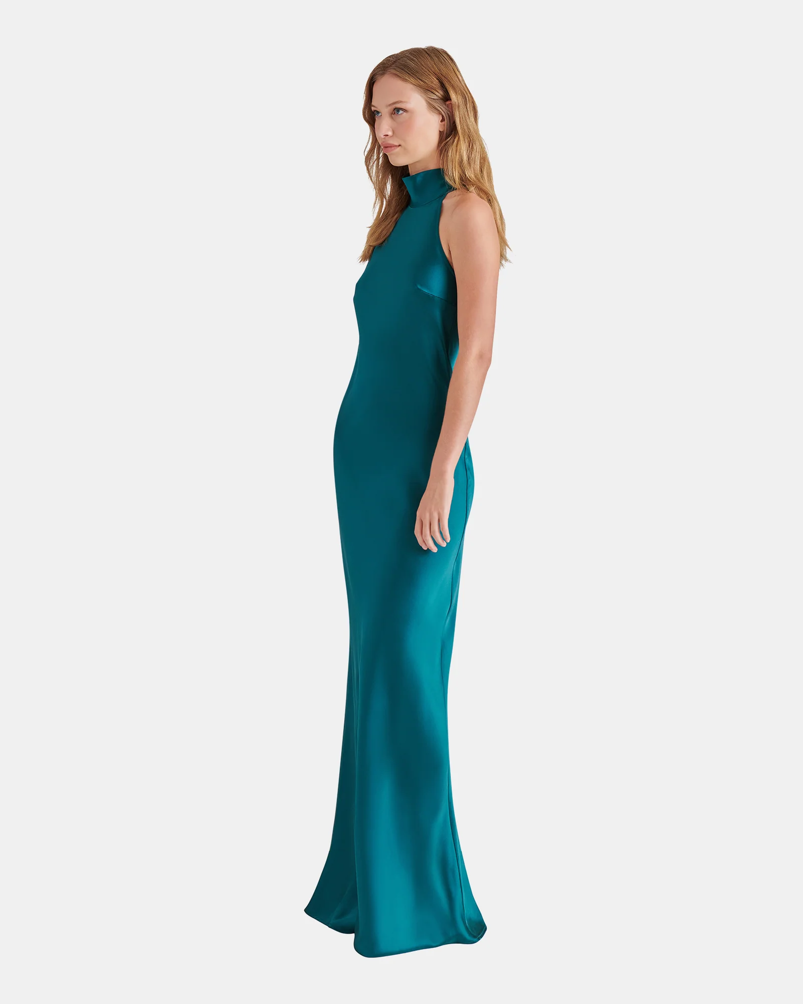 LARA DRESS TEAL - Image 3