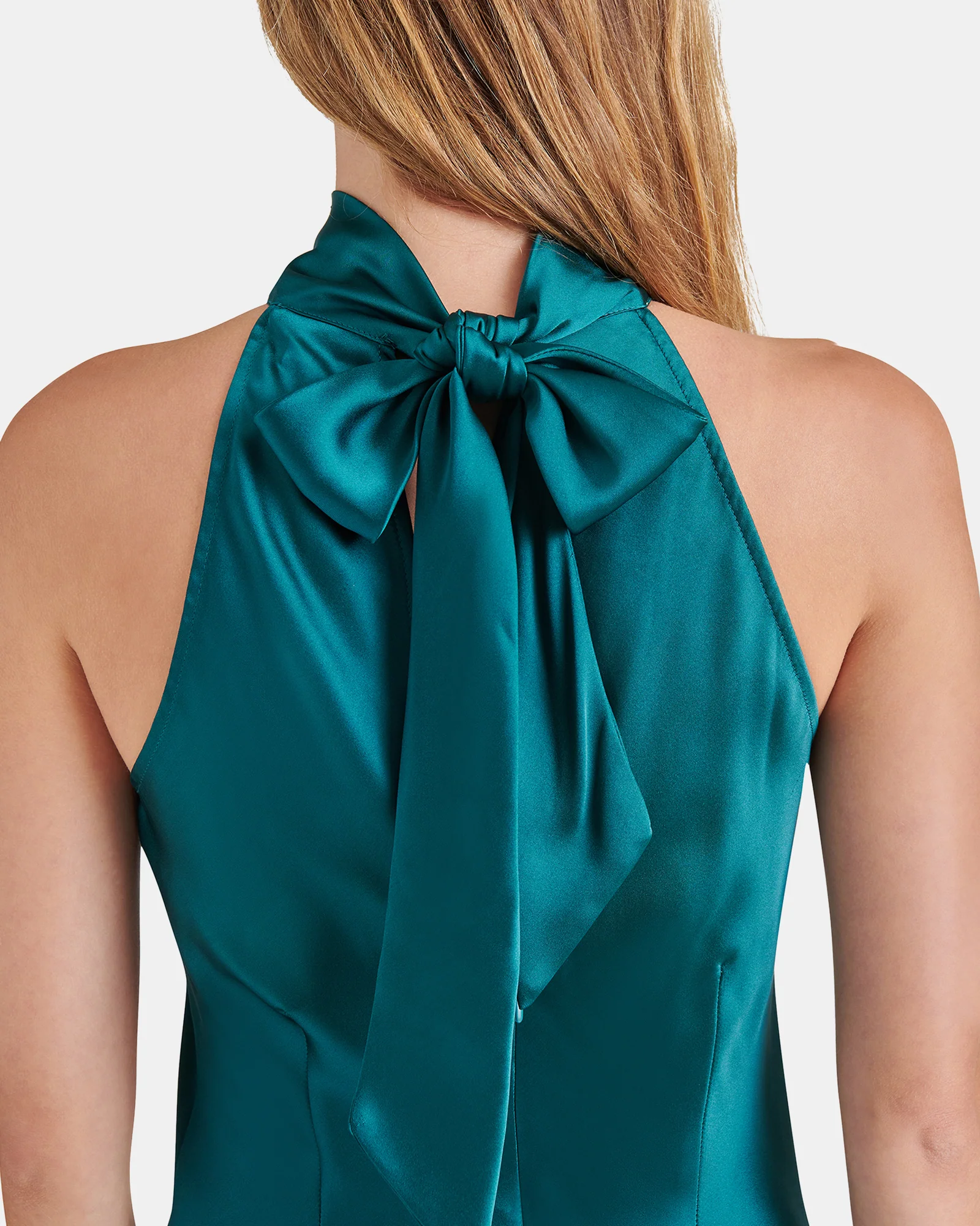 LARA DRESS TEAL - Image 4