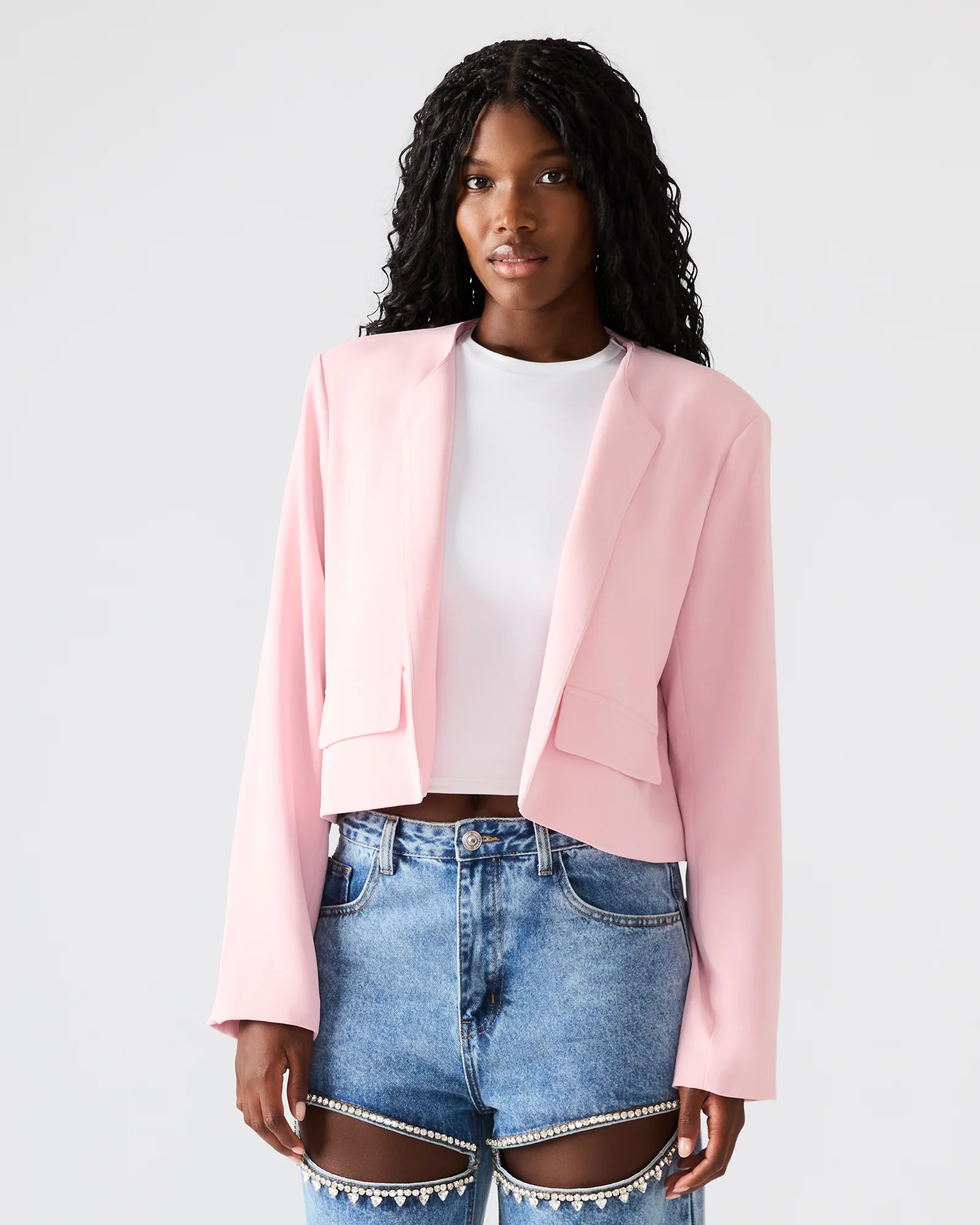 SERENEA BLAZER LIGHT PINK - Image 2