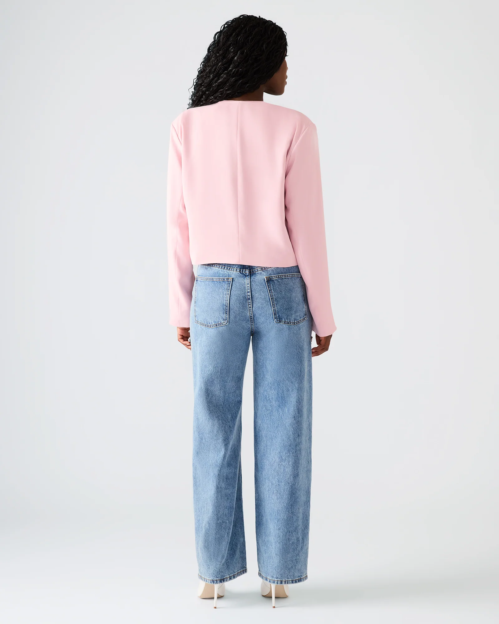 SERENEA BLAZER LIGHT PINK - Image 5