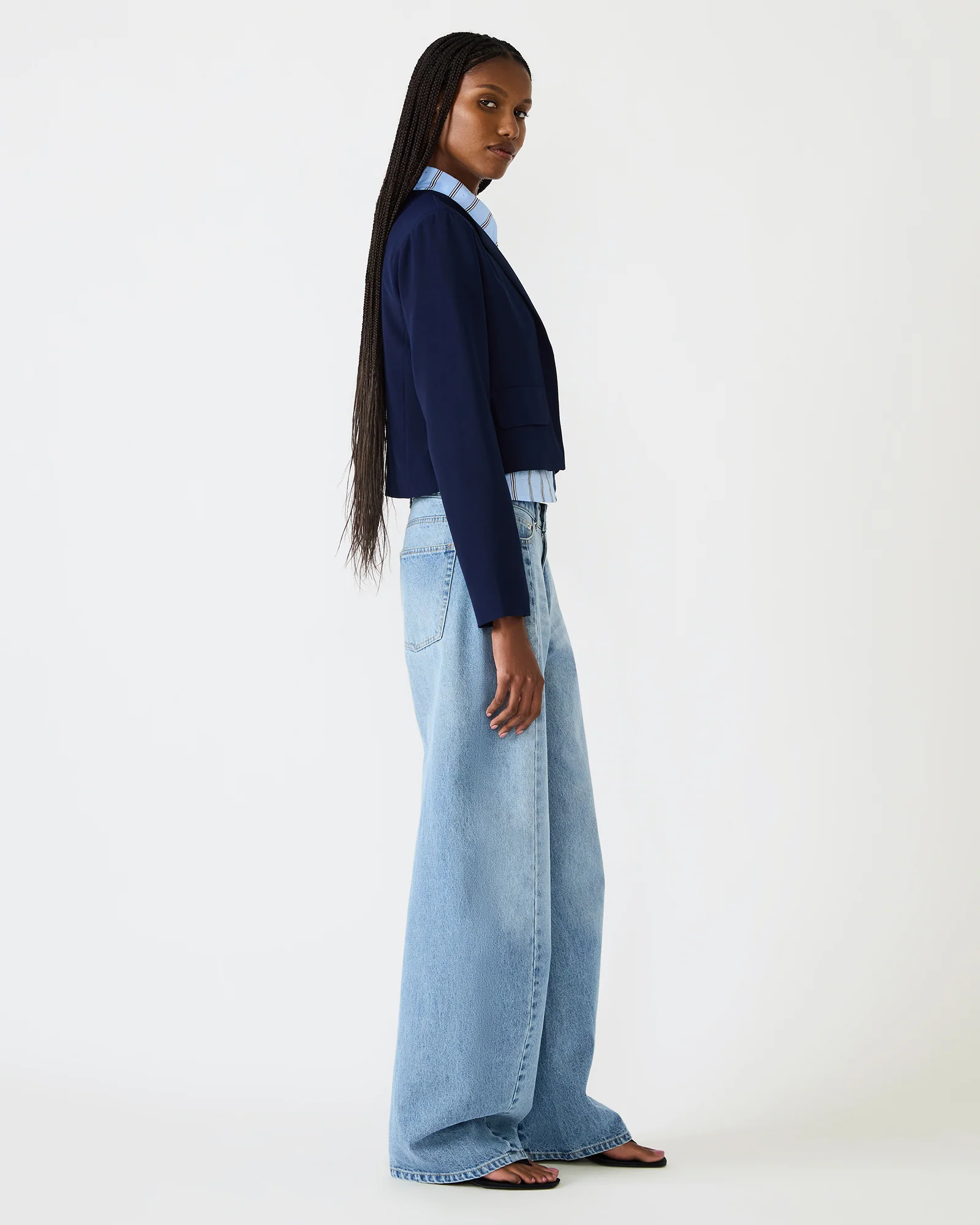 SERENEA BLAZER NAVY - Image 3