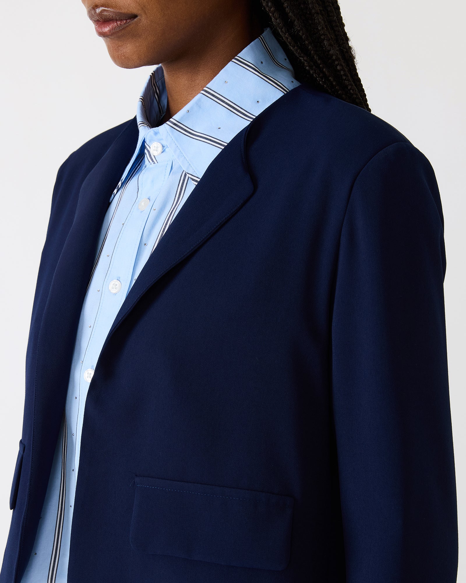SERENEA BLAZER NAVY - Image 4