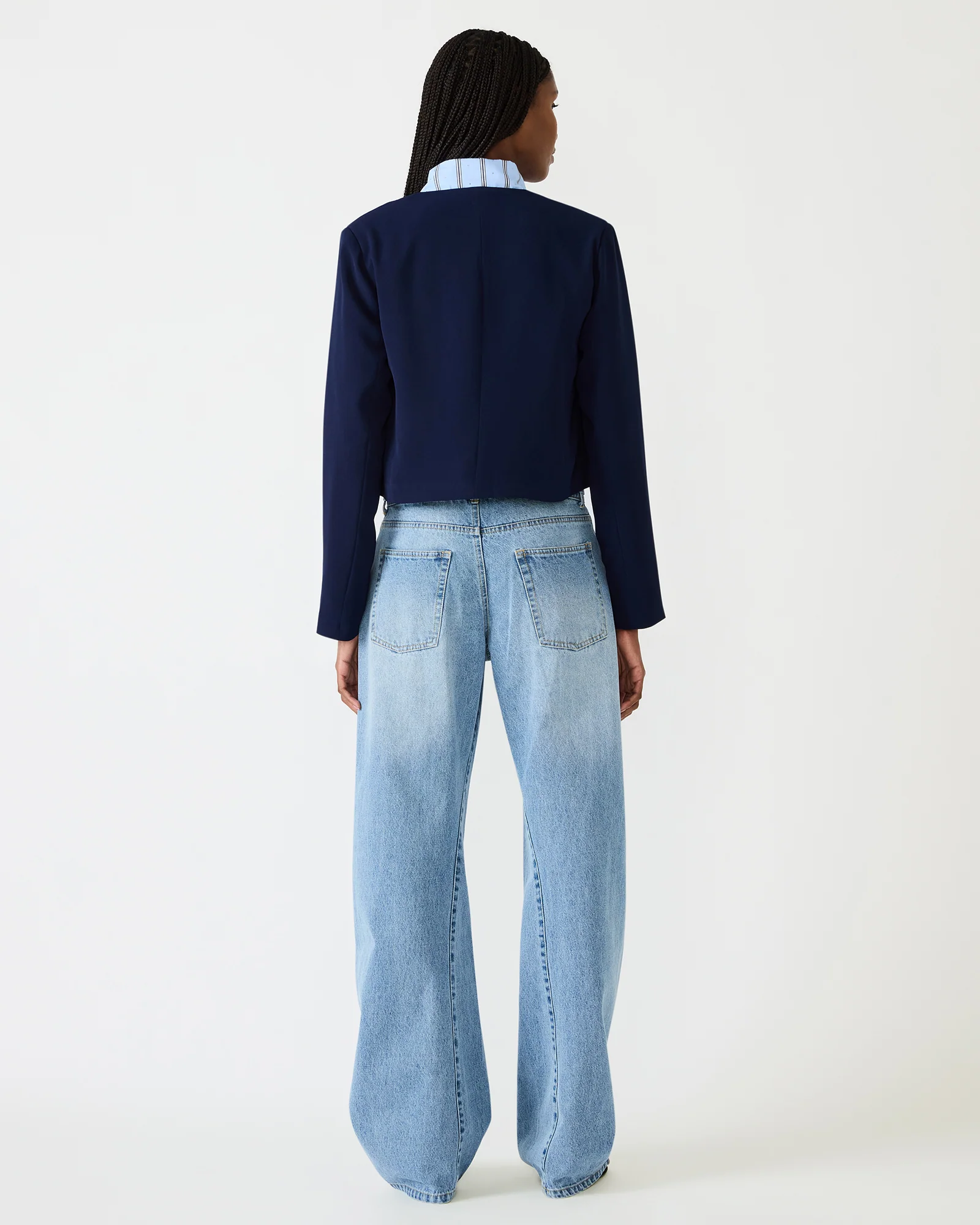 SERENEA BLAZER NAVY - Image 5