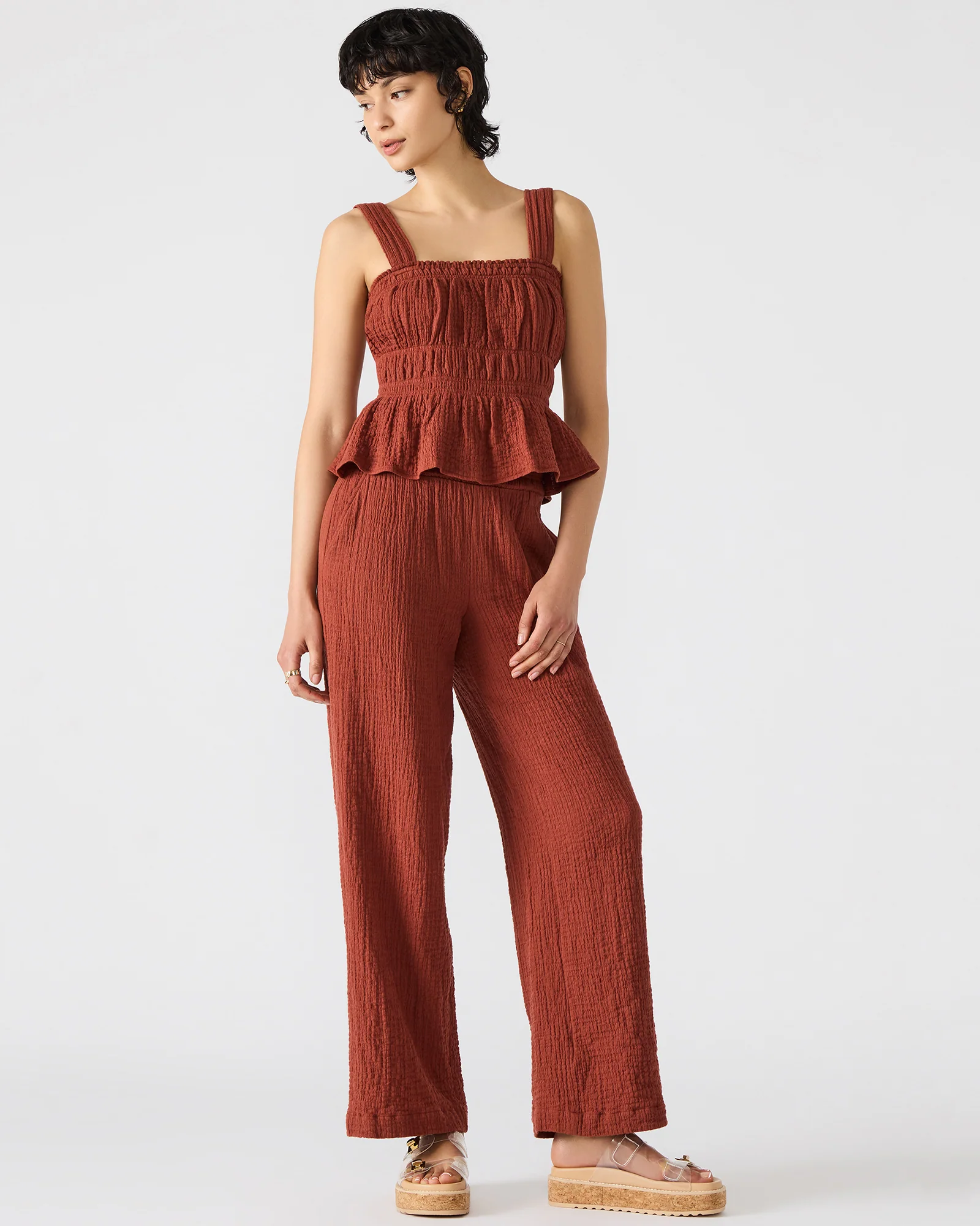 GABRIELLE TOP RUST - Image 2