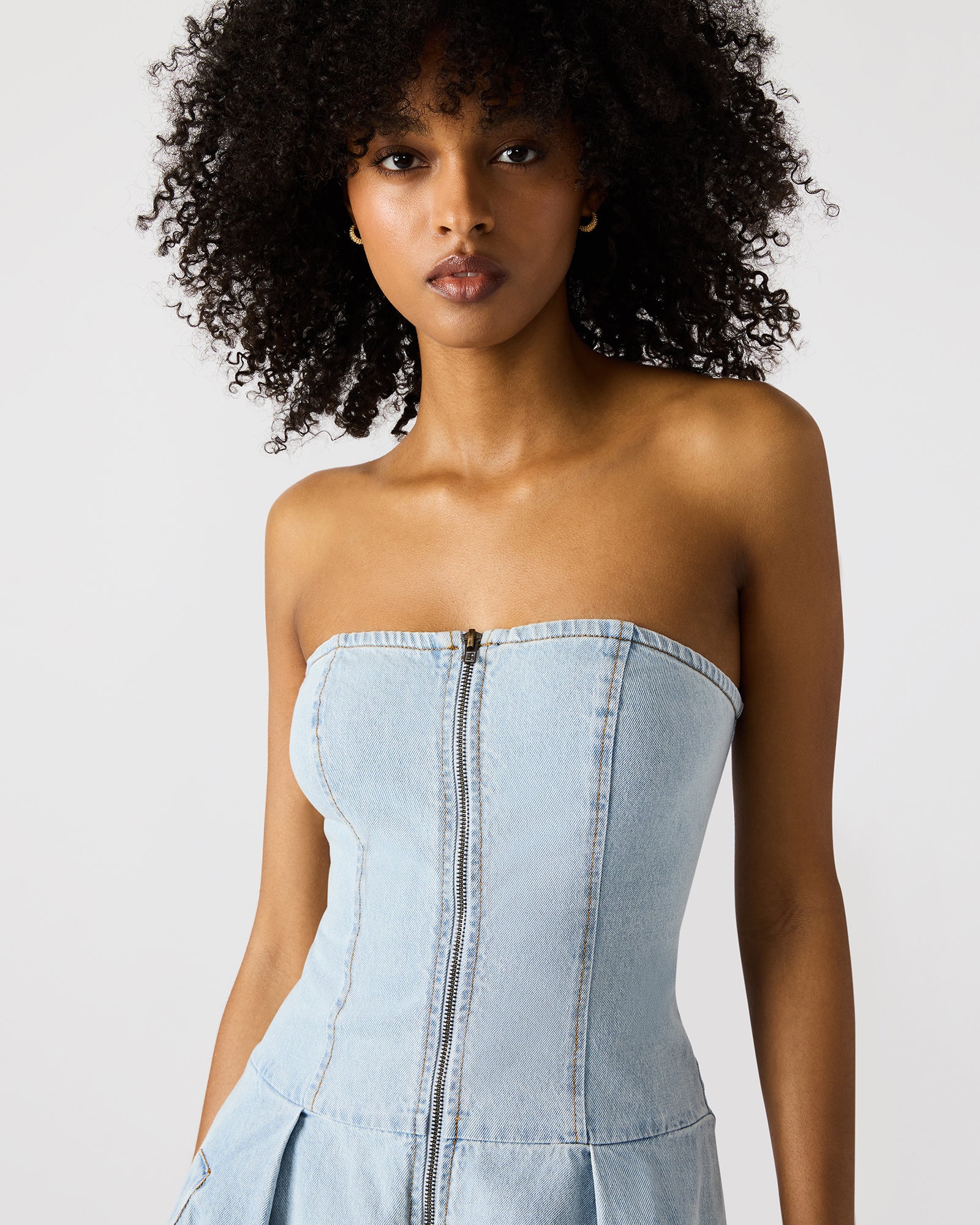ISLA DRESS BLUE - Image 2