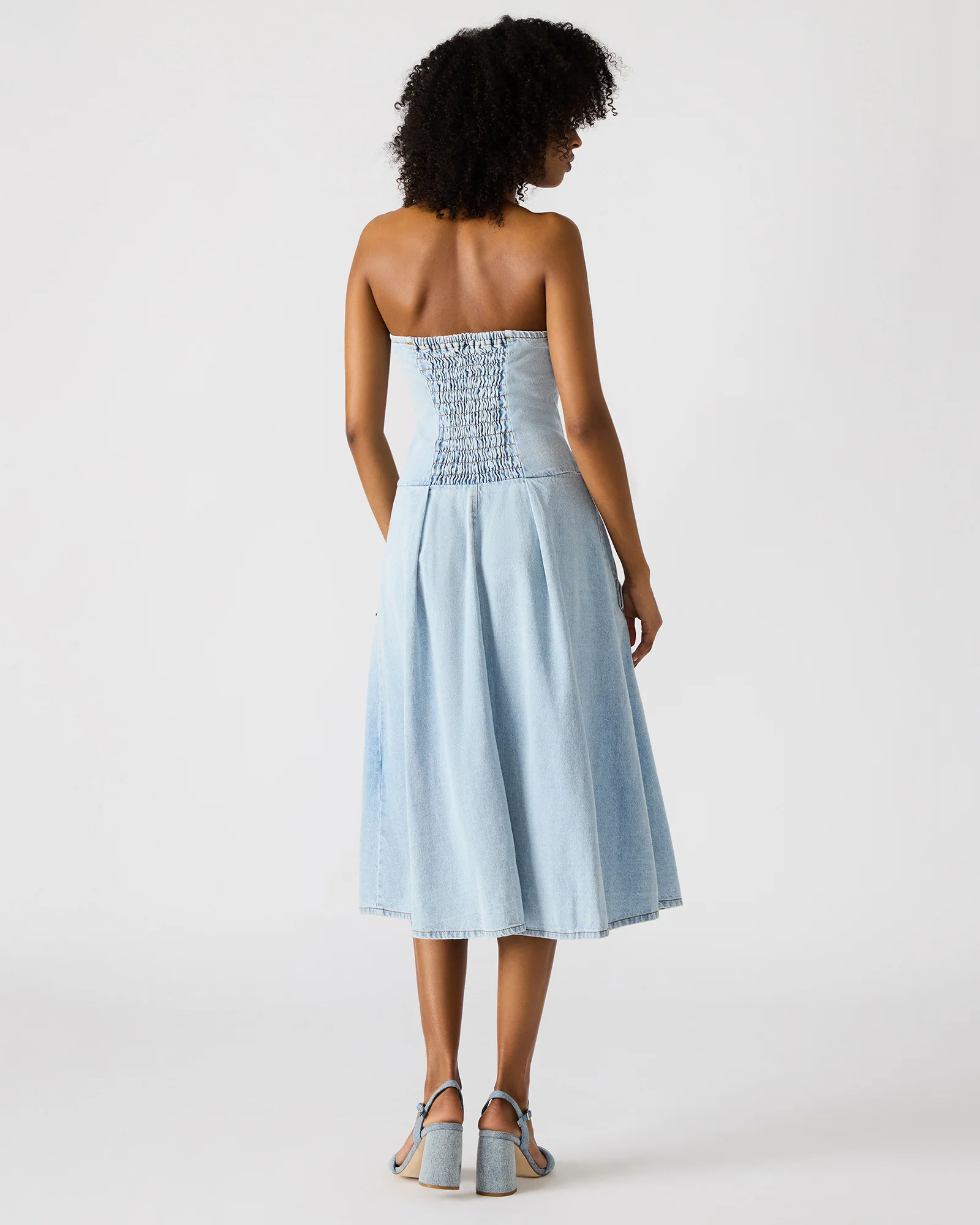 ISLA DRESS BLUE - Image 3