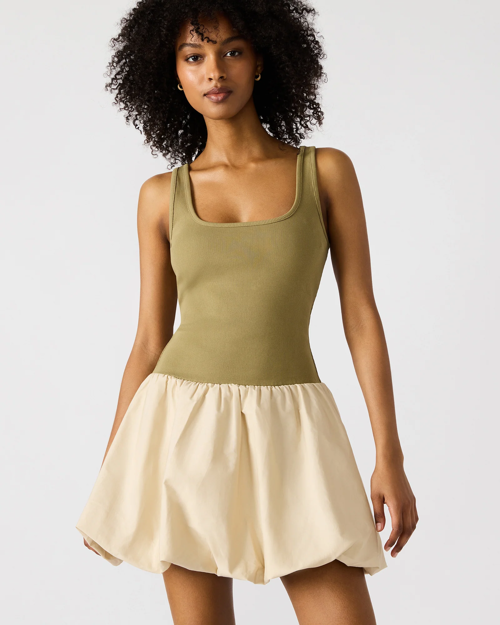 LINNEA DRESS KHAKI - Image 2