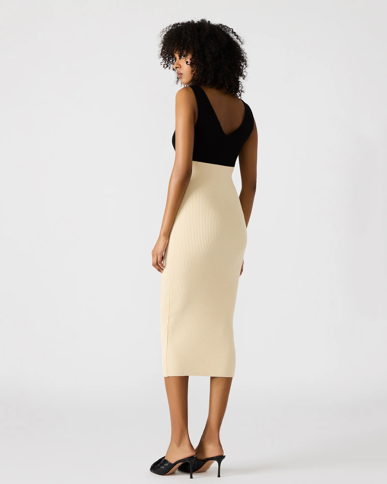PRUNELLA DRESS BLACK MULTI - Image 4