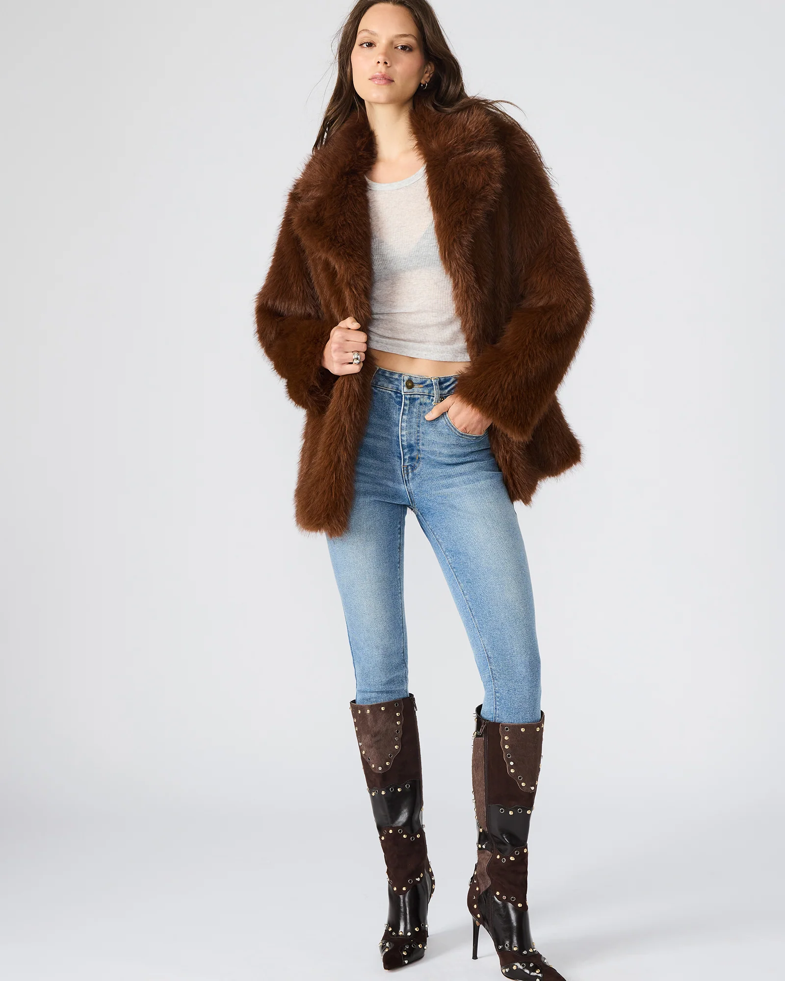 KINDRA COAT BROWN - Image 5