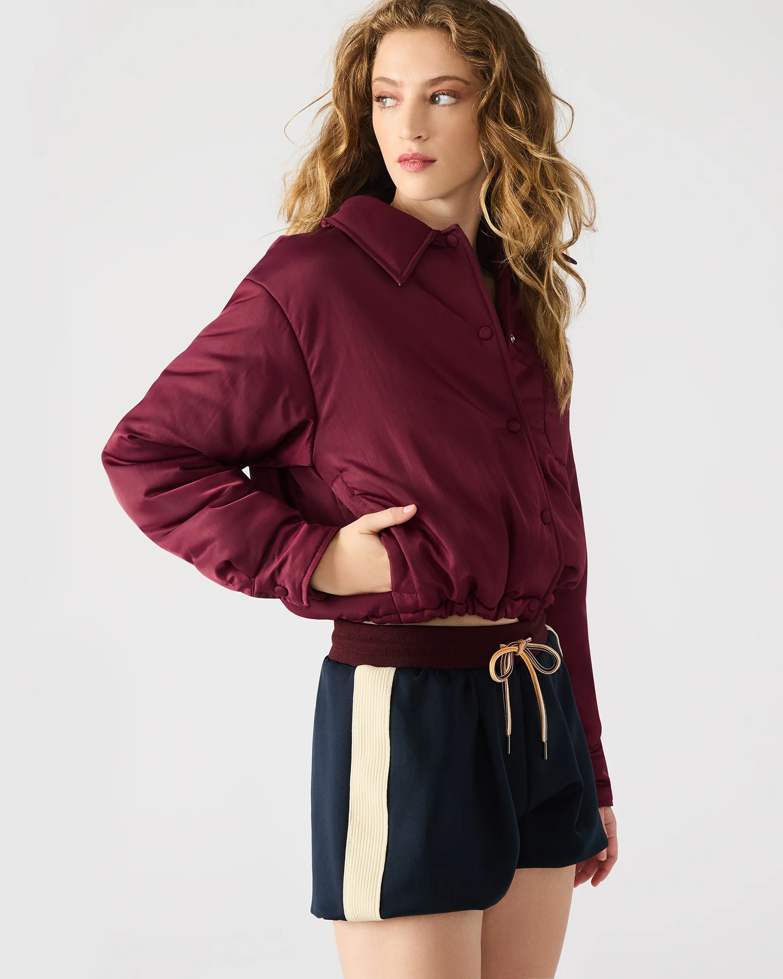 SELMA JACKET WINE - Image 3