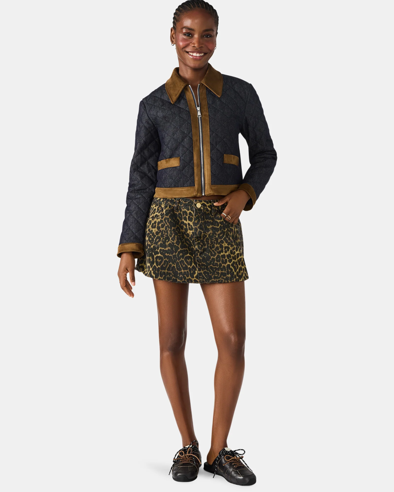 AGATHAN JACKET DARK BLUE DENIM - Image 2