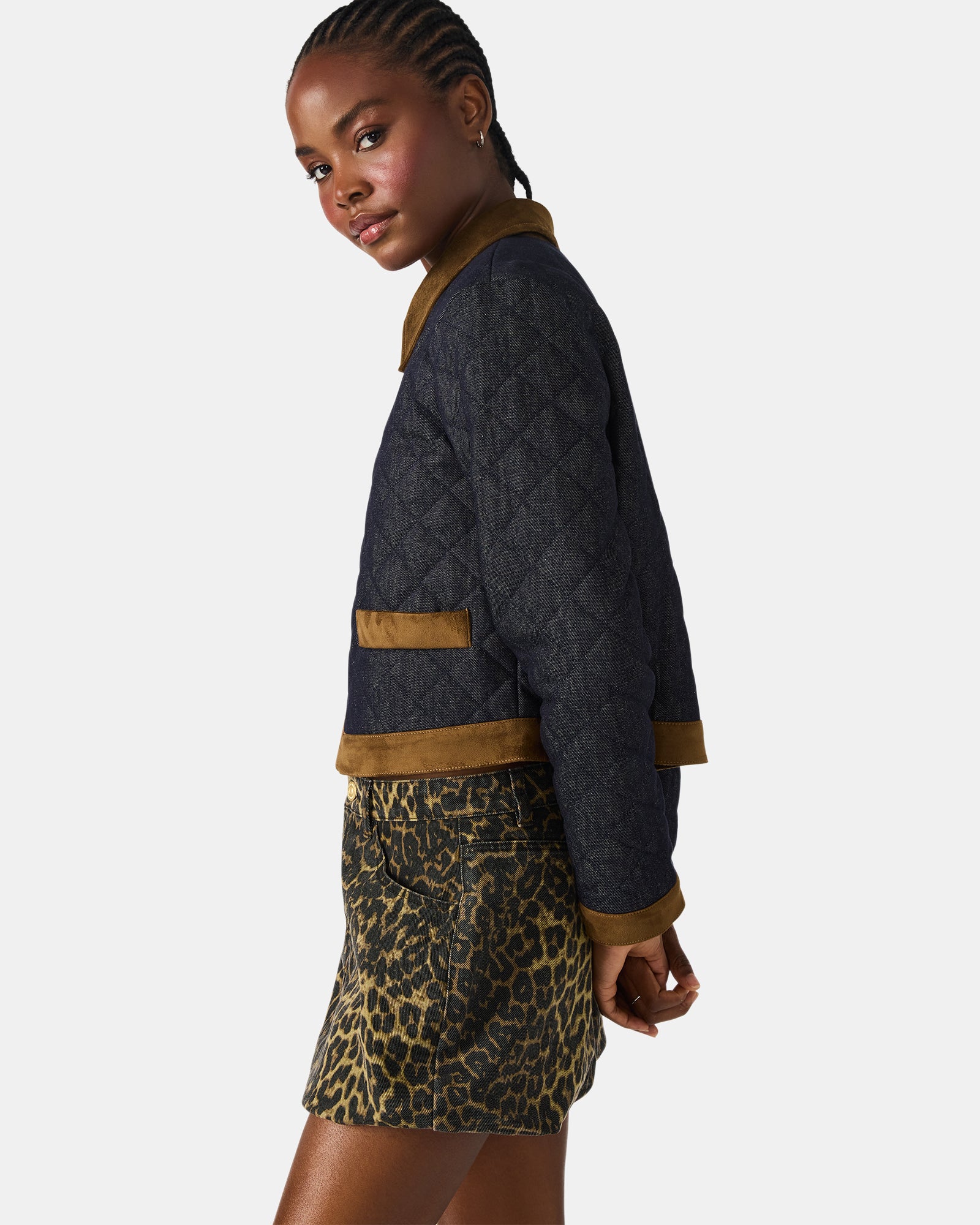 AGATHAN JACKET DARK BLUE DENIM - Image 4