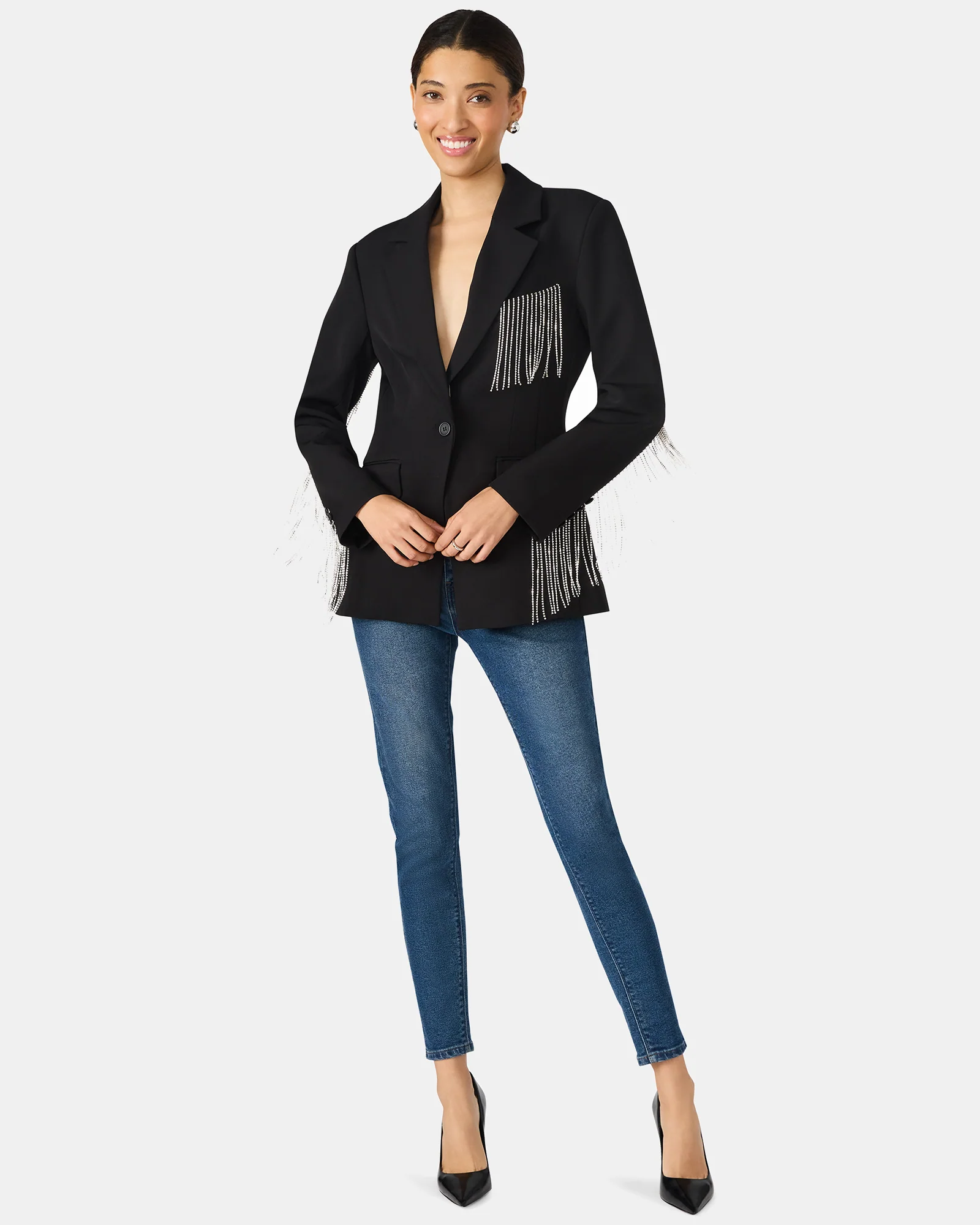 GEM BLAZER BLACK - Image 2