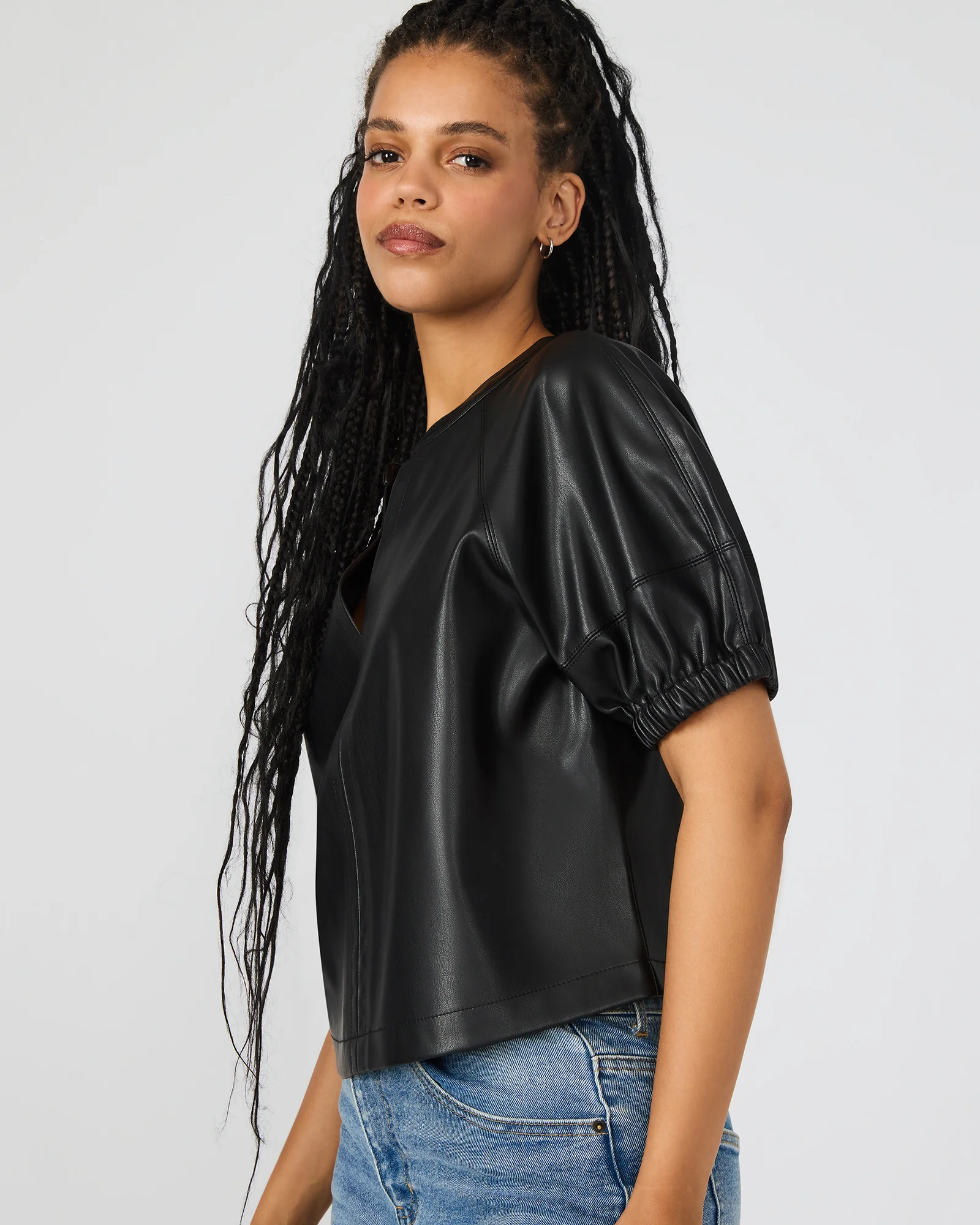 ROXANNE TOP BLACK - Image 2