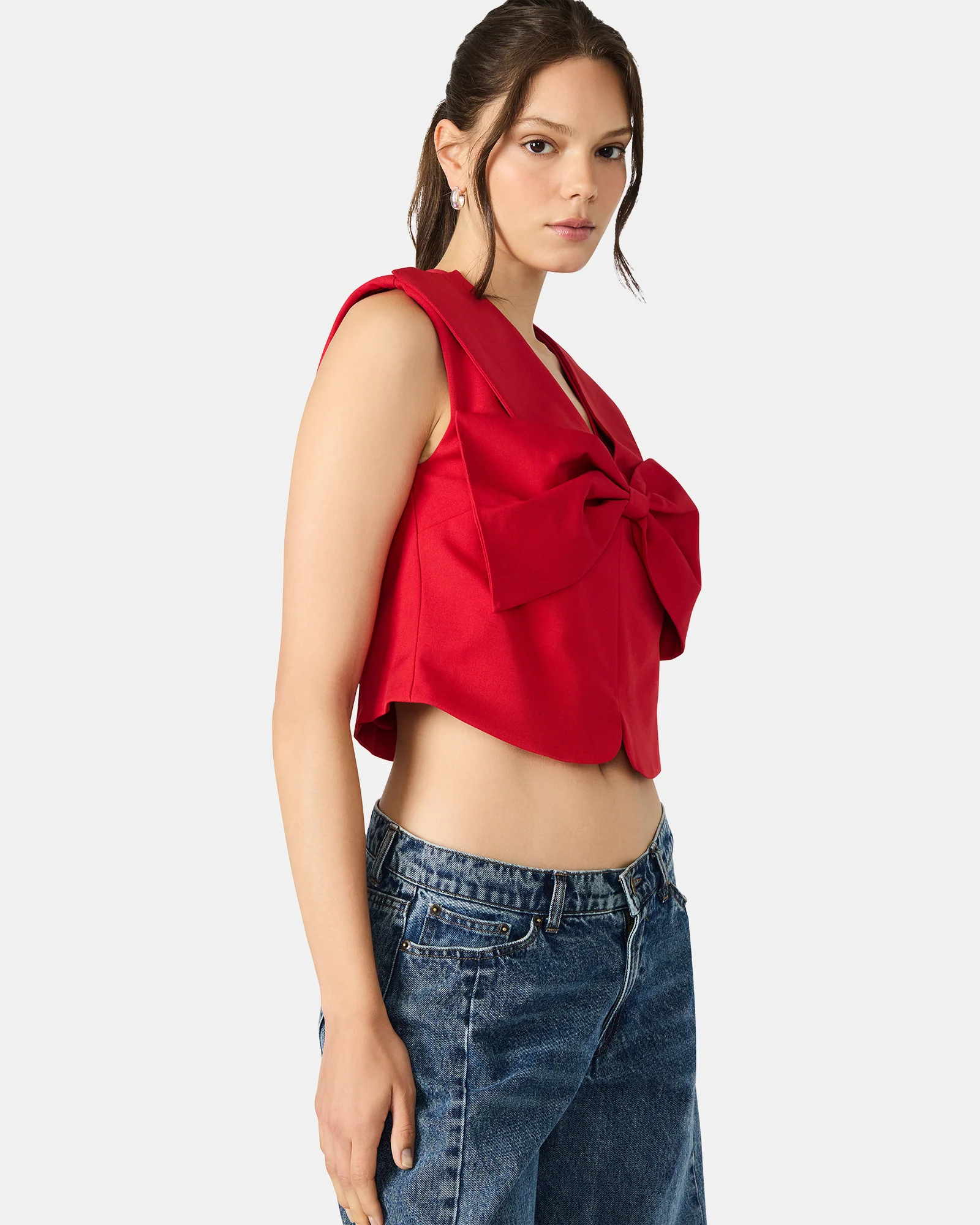 AYANNA TOP RED - Image 3