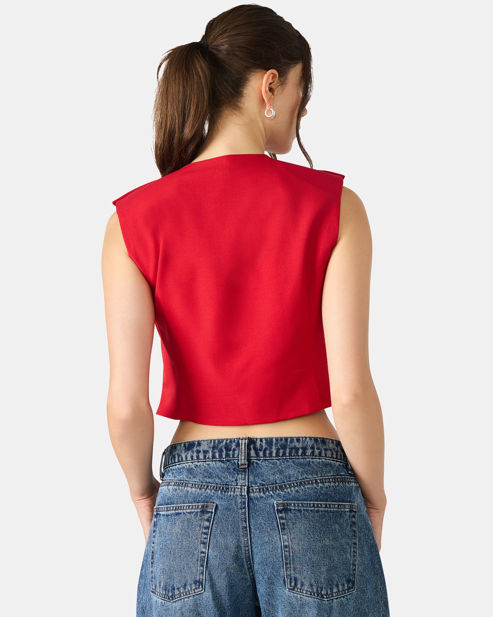 AYANNA TOP RED - Image 4