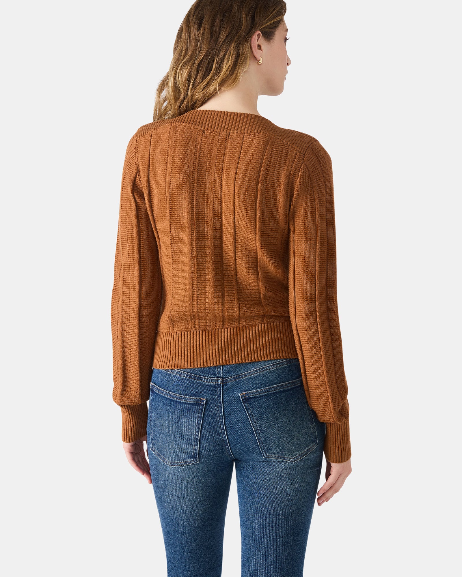 SERRA SWEATER COGNAC - Image 5