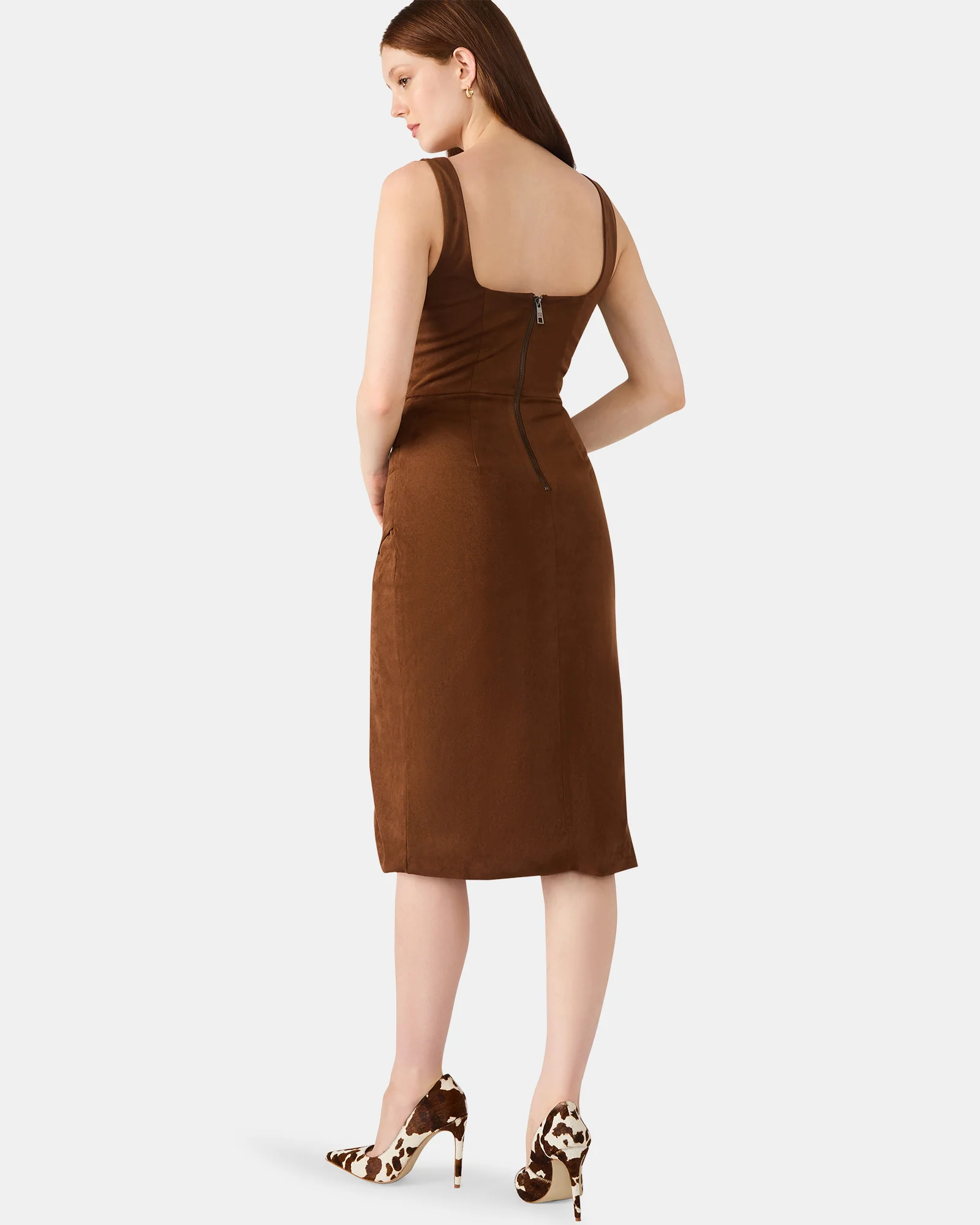 MILO DRESS COGNAC - Image 4
