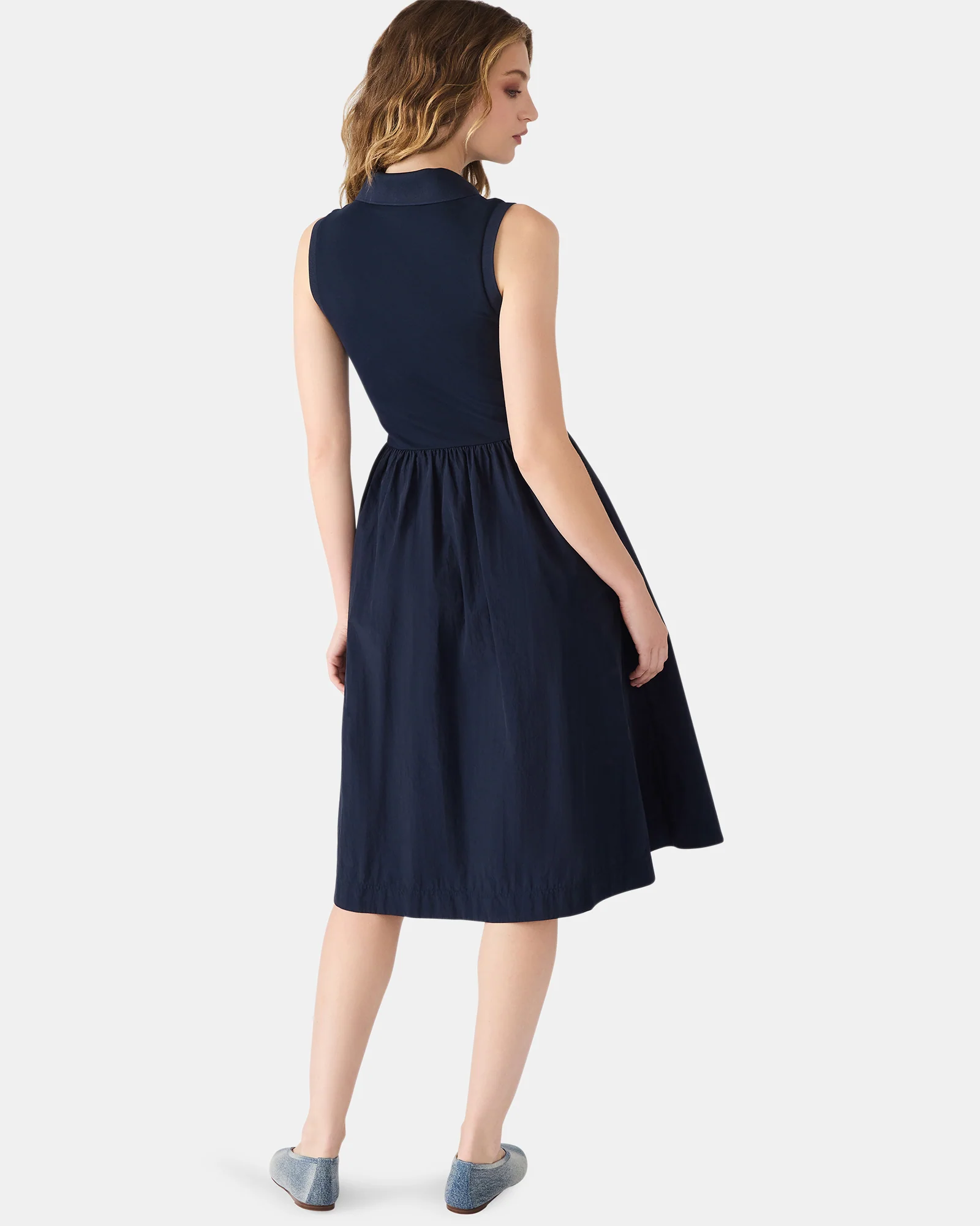 AUDEN DRESS NAVY - Image 4