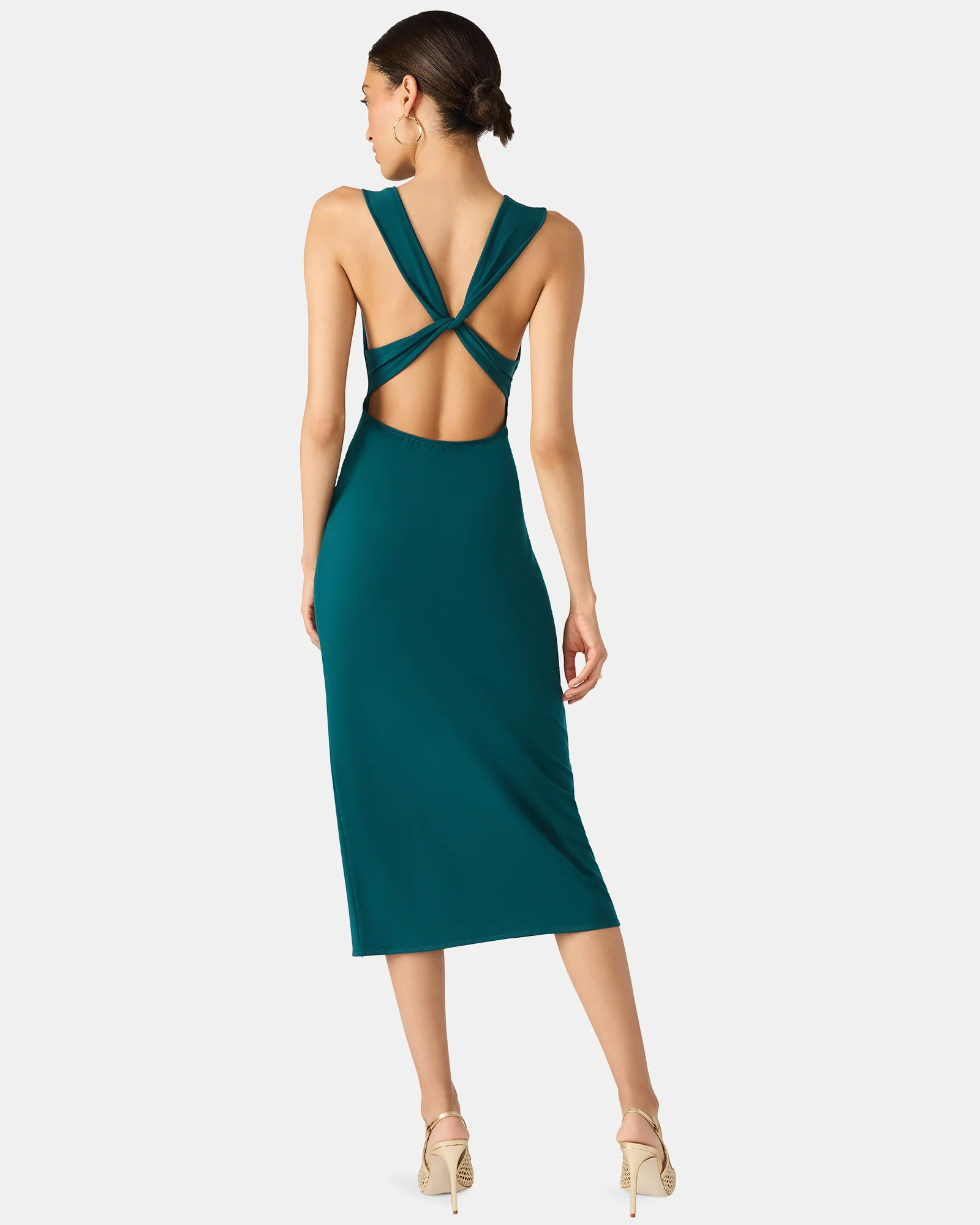 KALINA DRESS TEAL - Image 4