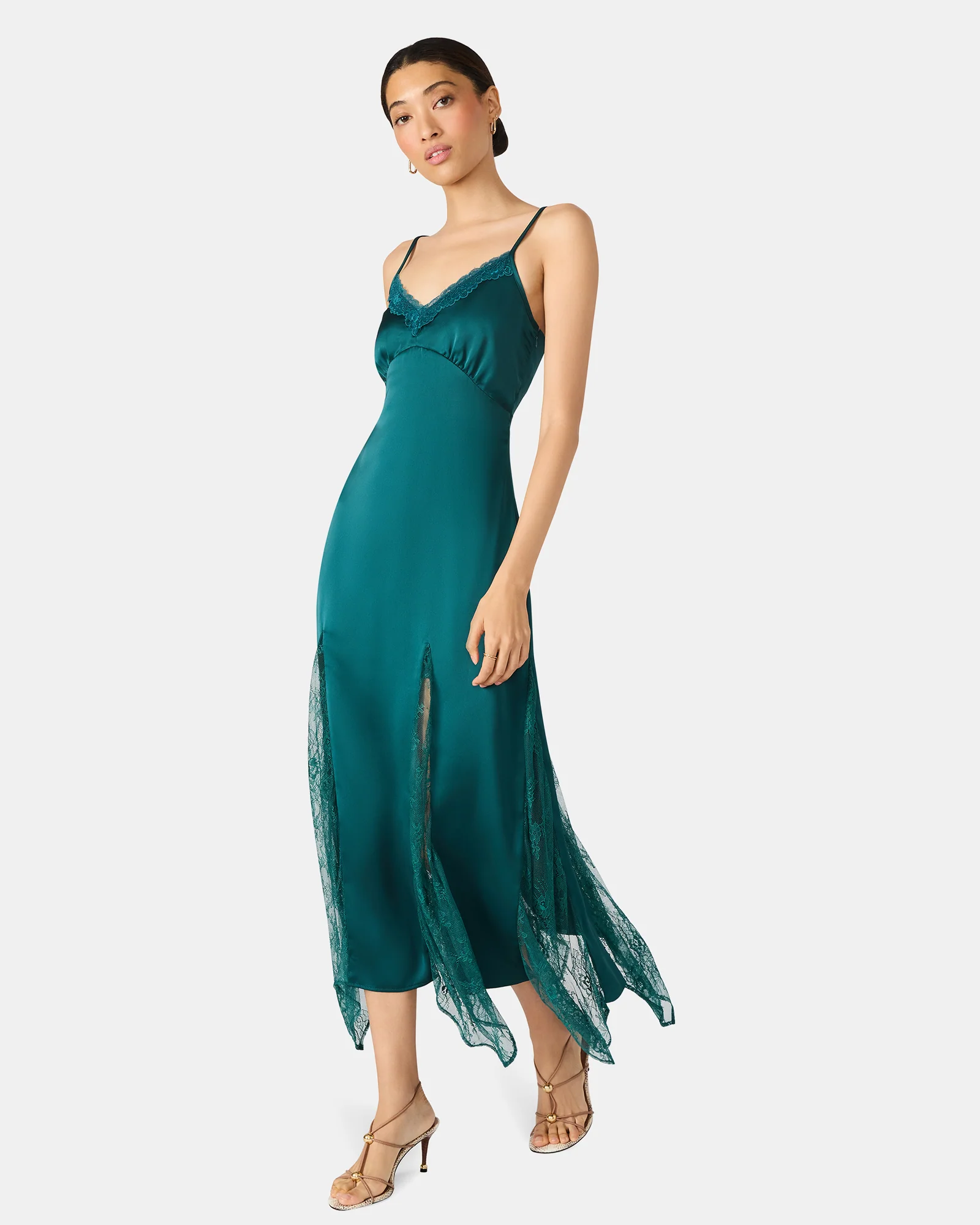 DELIA DRESS TEAL - Image 2