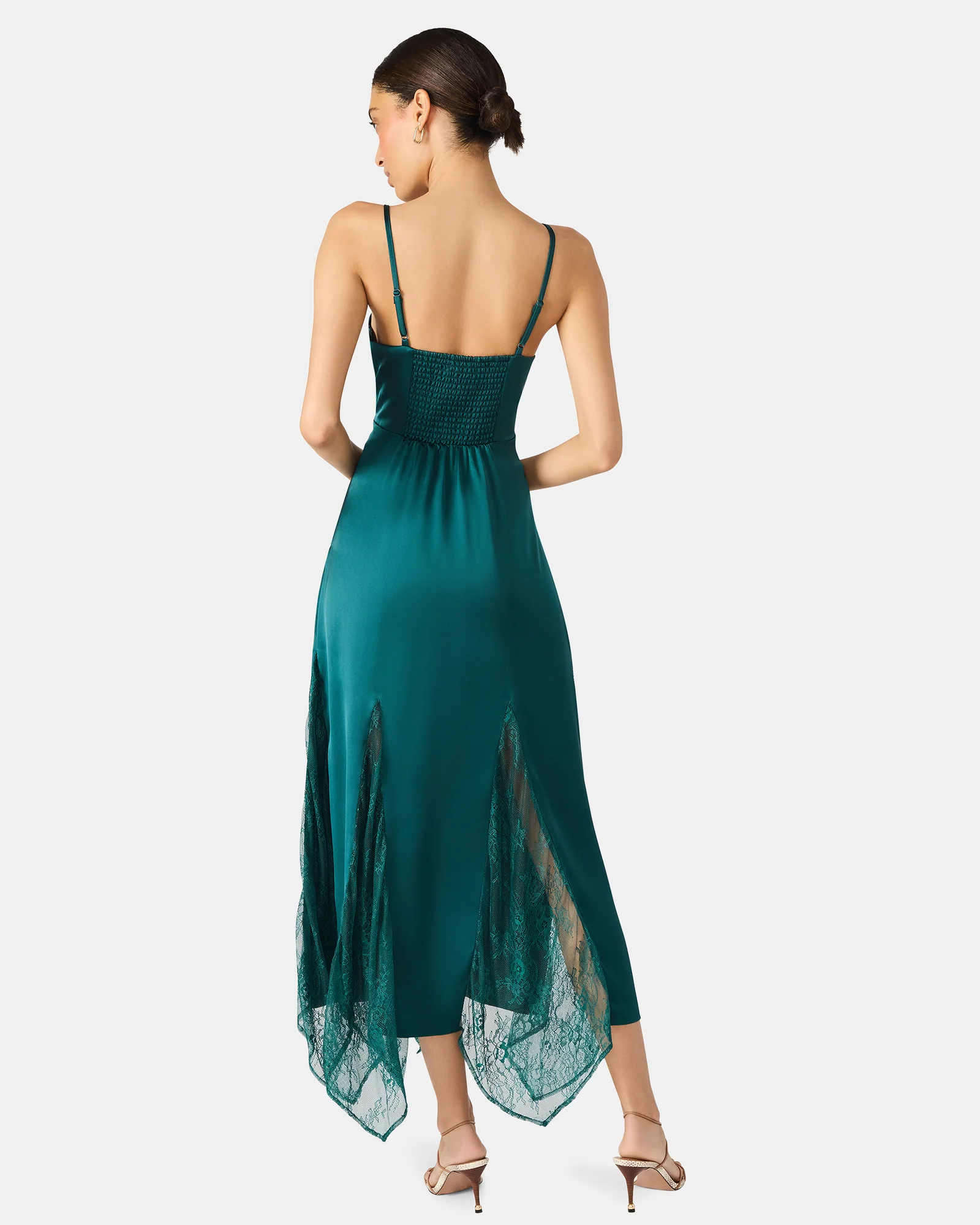 DELIA DRESS TEAL - Image 3