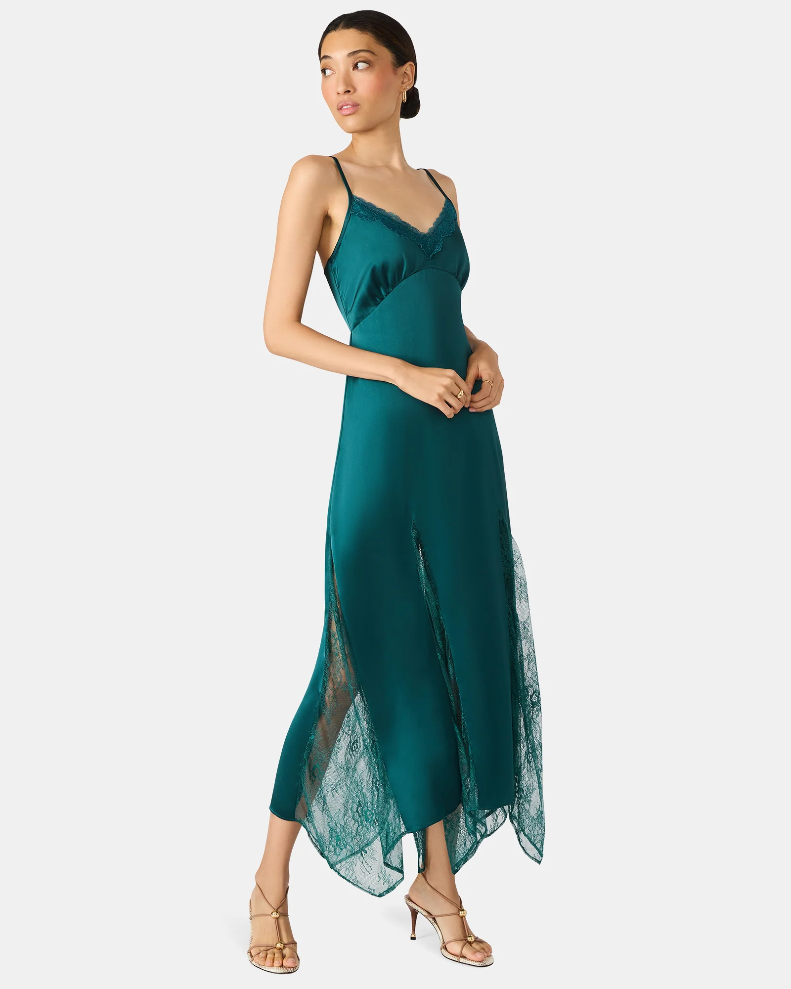 DELIA DRESS TEAL - Image 4
