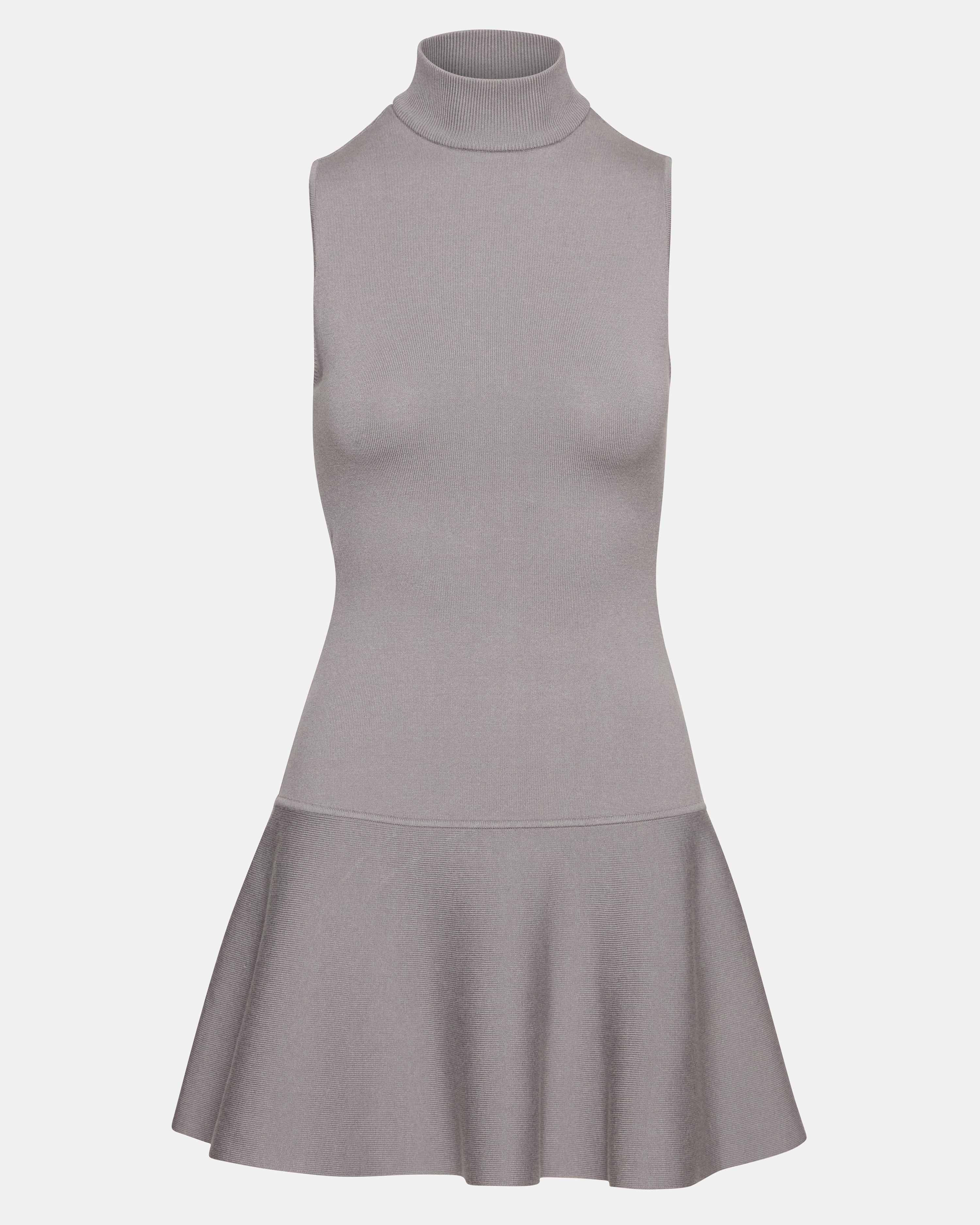 BRESLIN SWEATER DRESS GREY - Image 5