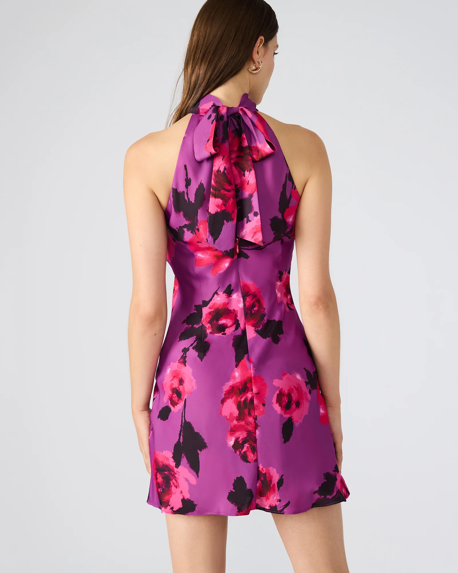 LARA MINI DRESS ROSE - Image 3
