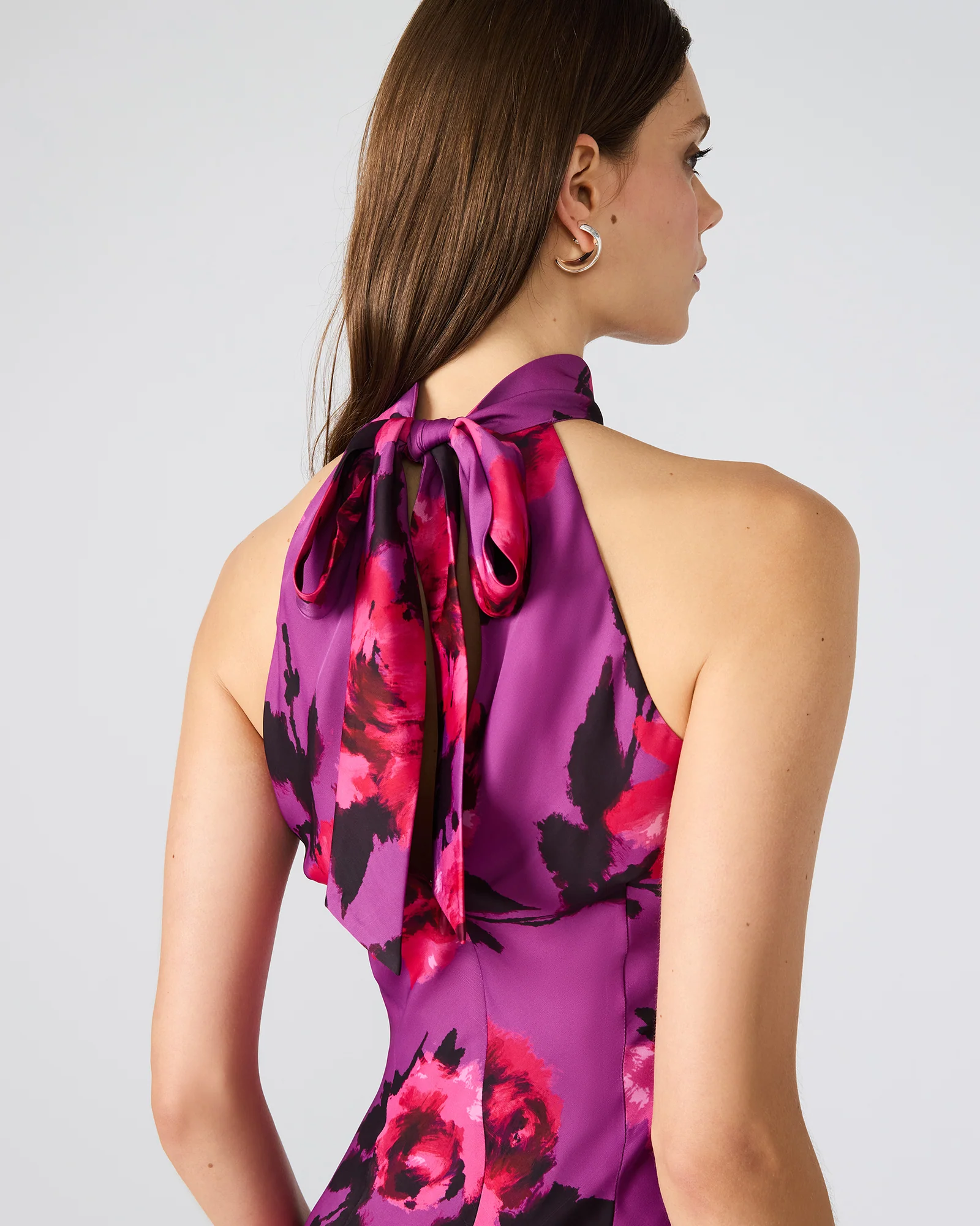 LARA MINI DRESS ROSE - Image 4