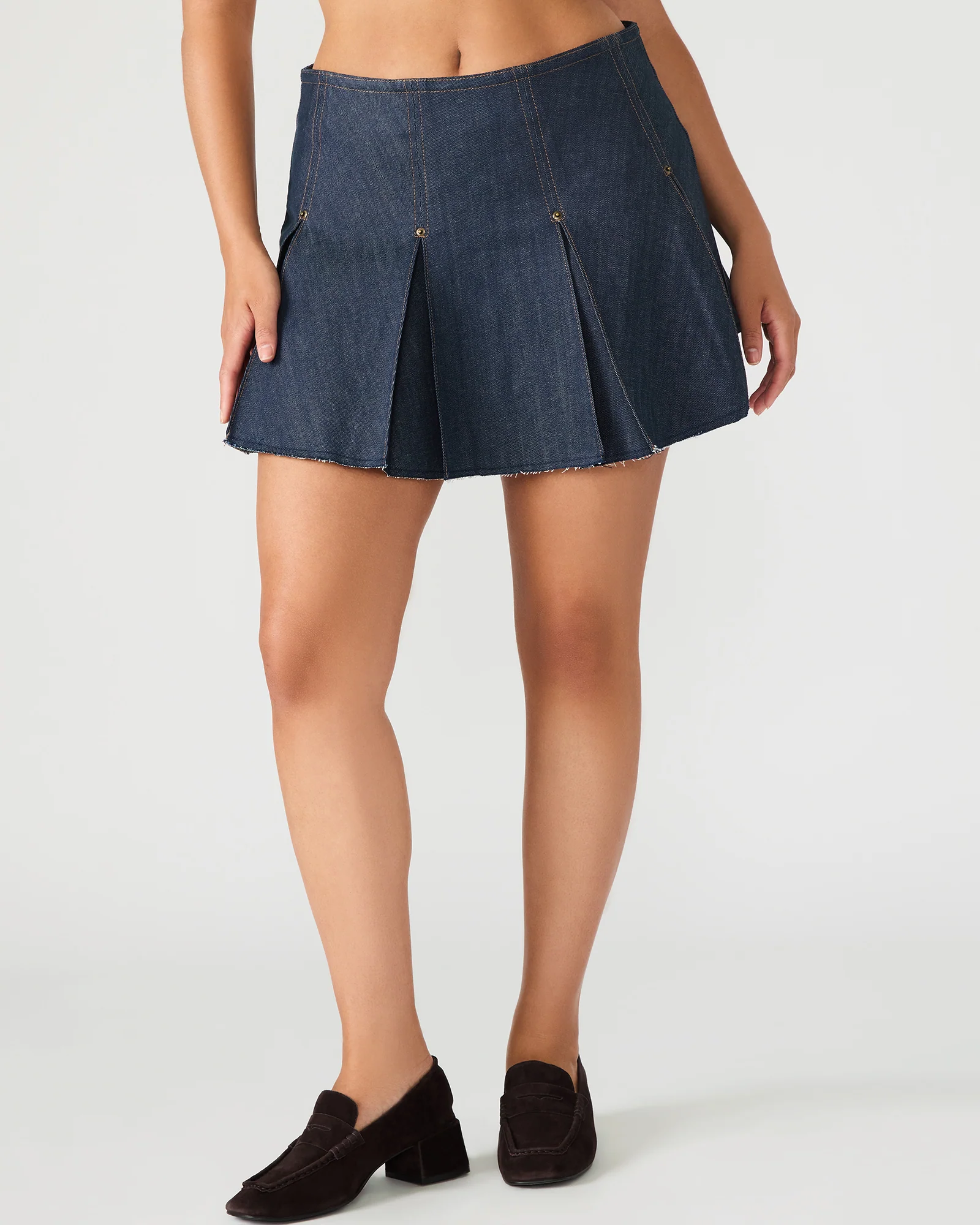 JOAN SKIRT DARK BLUE DENIM - Image 2