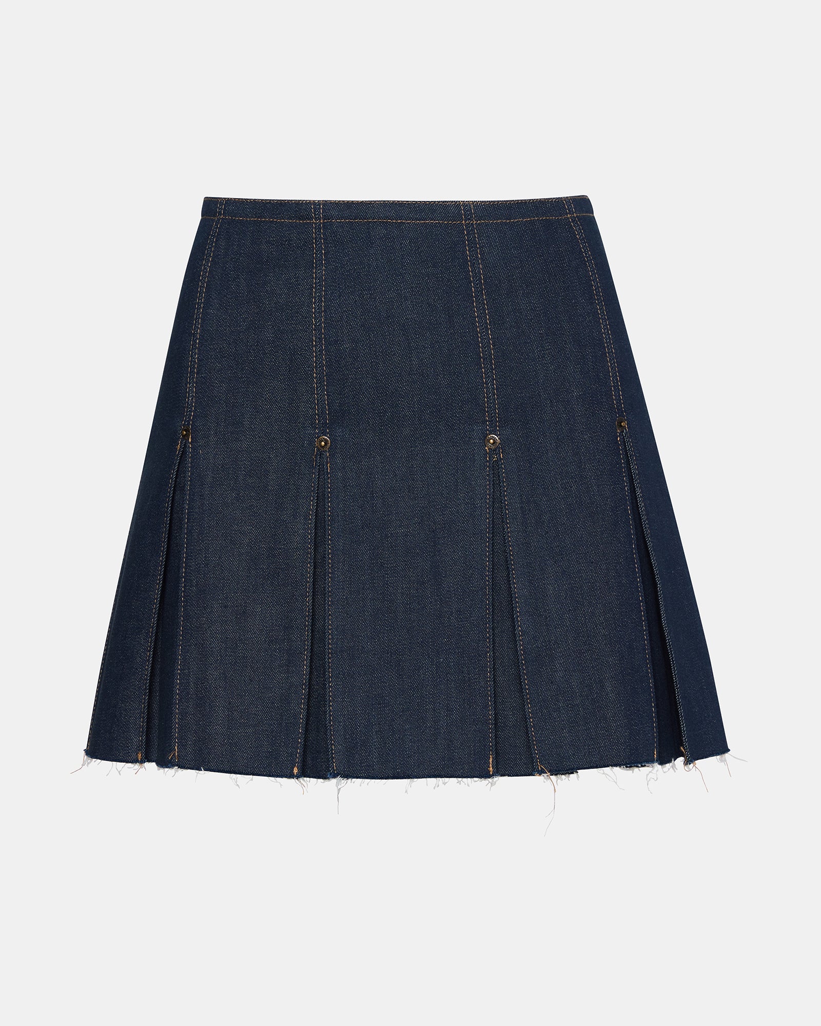JOAN SKIRT DARK BLUE DENIM - Image 6