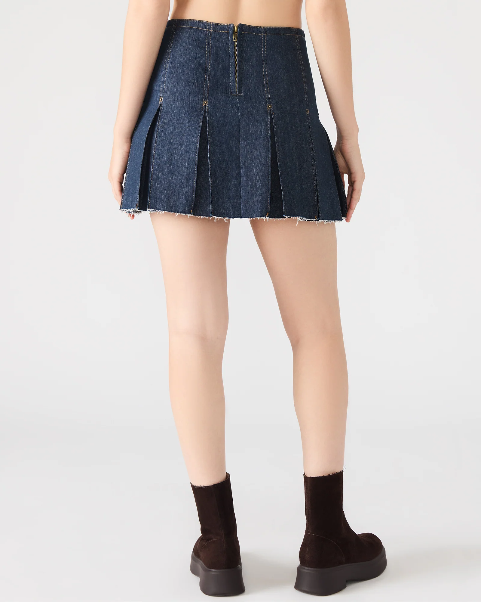 JOAN SKIRT DARK BLUE DENIM - Image 7