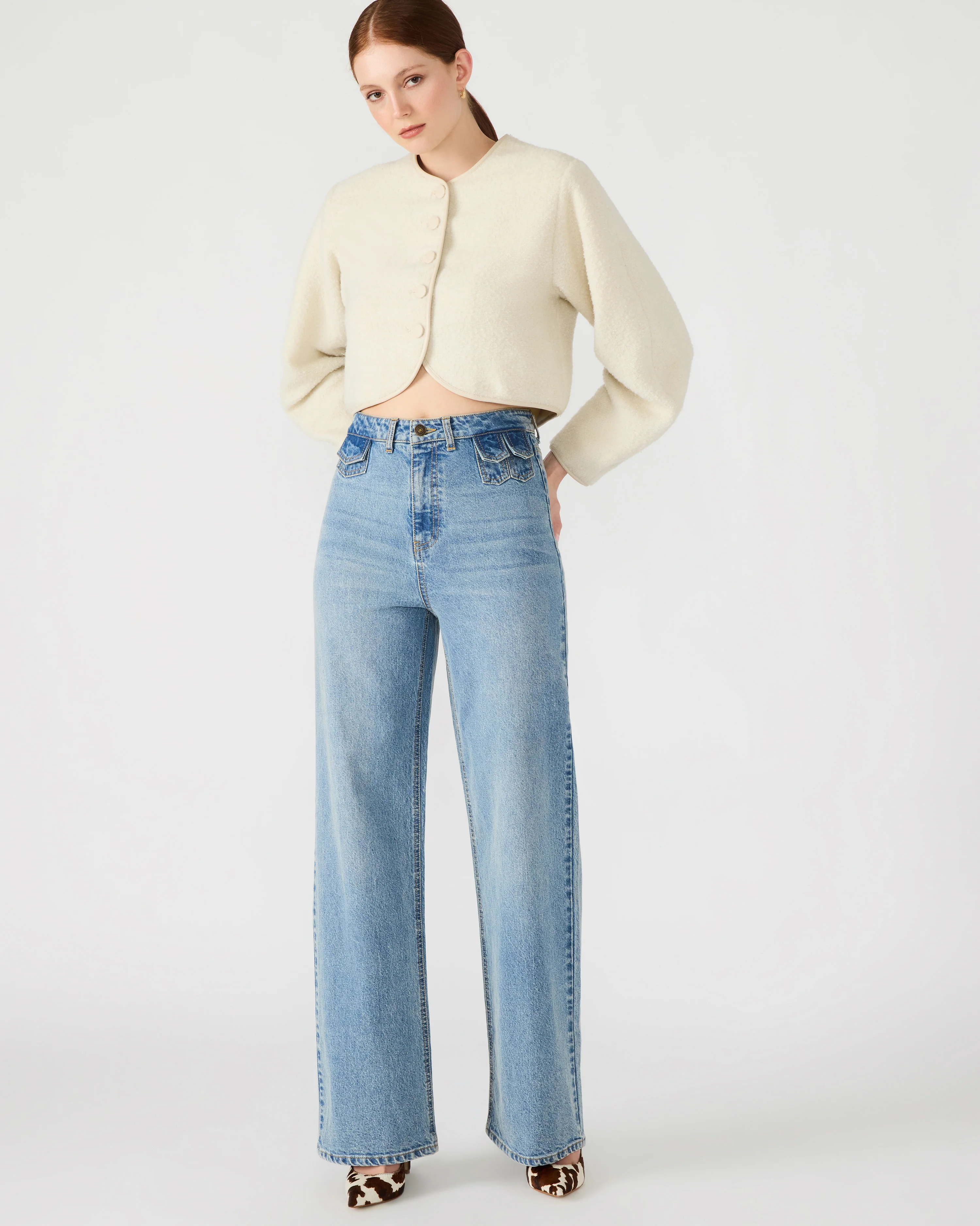 GERALDINE JEAN LIGHT BLUE DENIM - Image 2