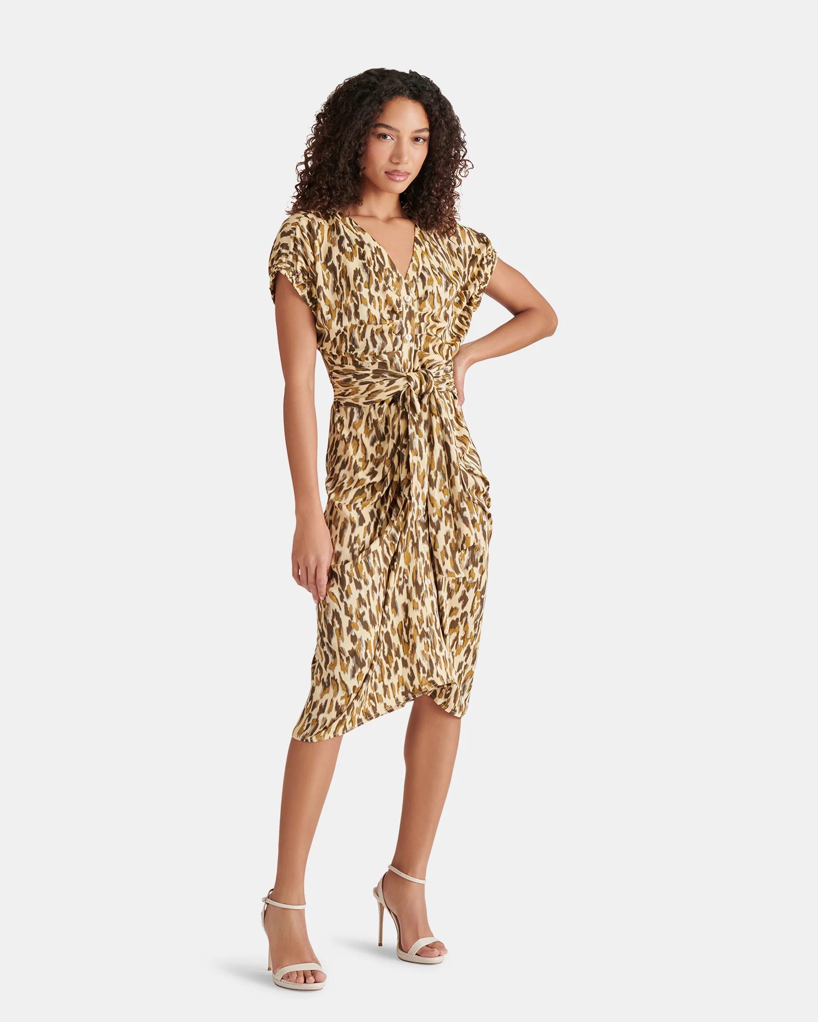 BRUNO DRESS CAMO GREEN MULTI - Image 4