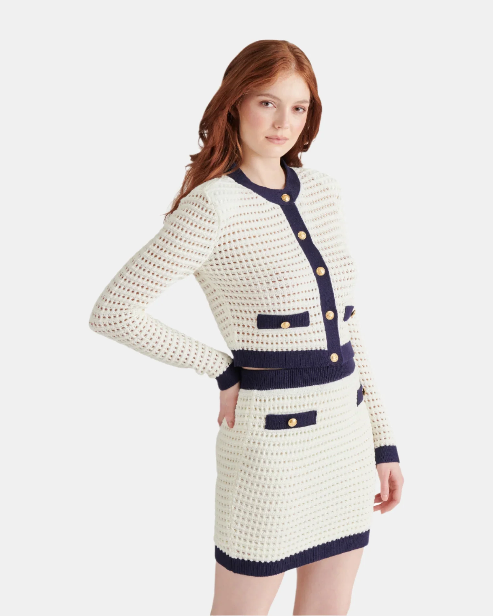 CASETTE CARDIGAN WHITE - Image 3
