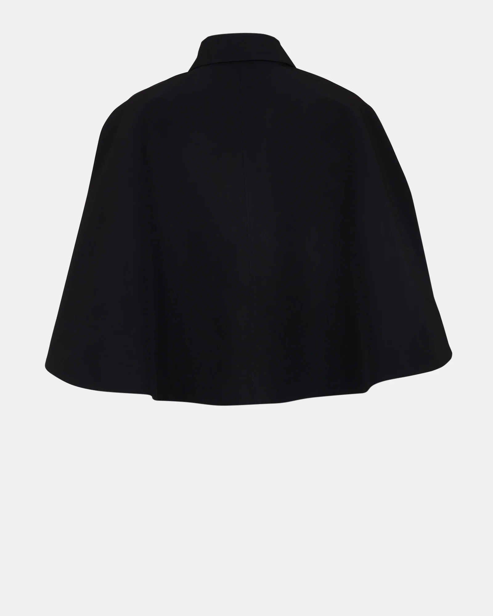 NOEMIE TRENCH CAPE BLACK - Image 6