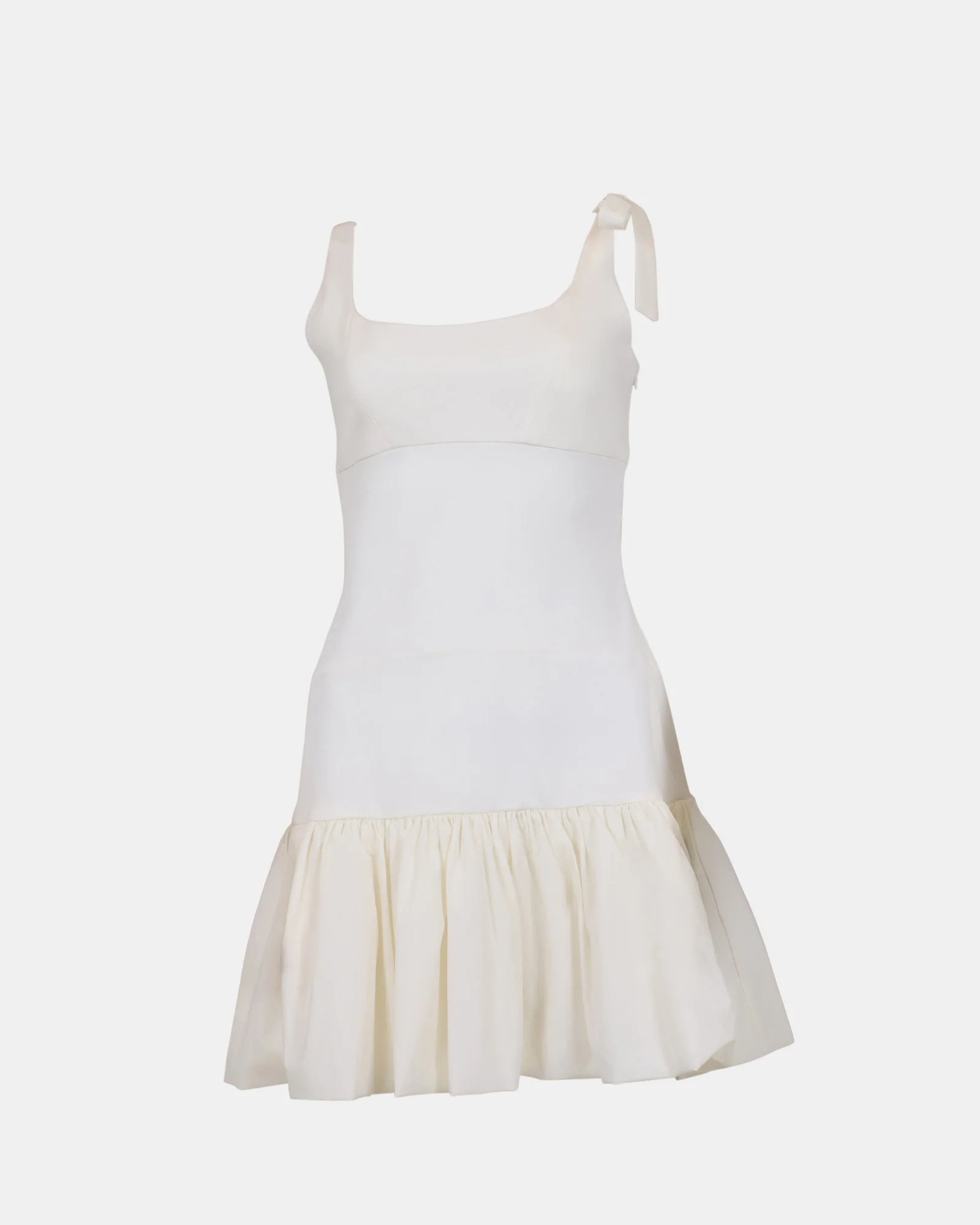 CHANELLY DRESS WHITE - Image 5