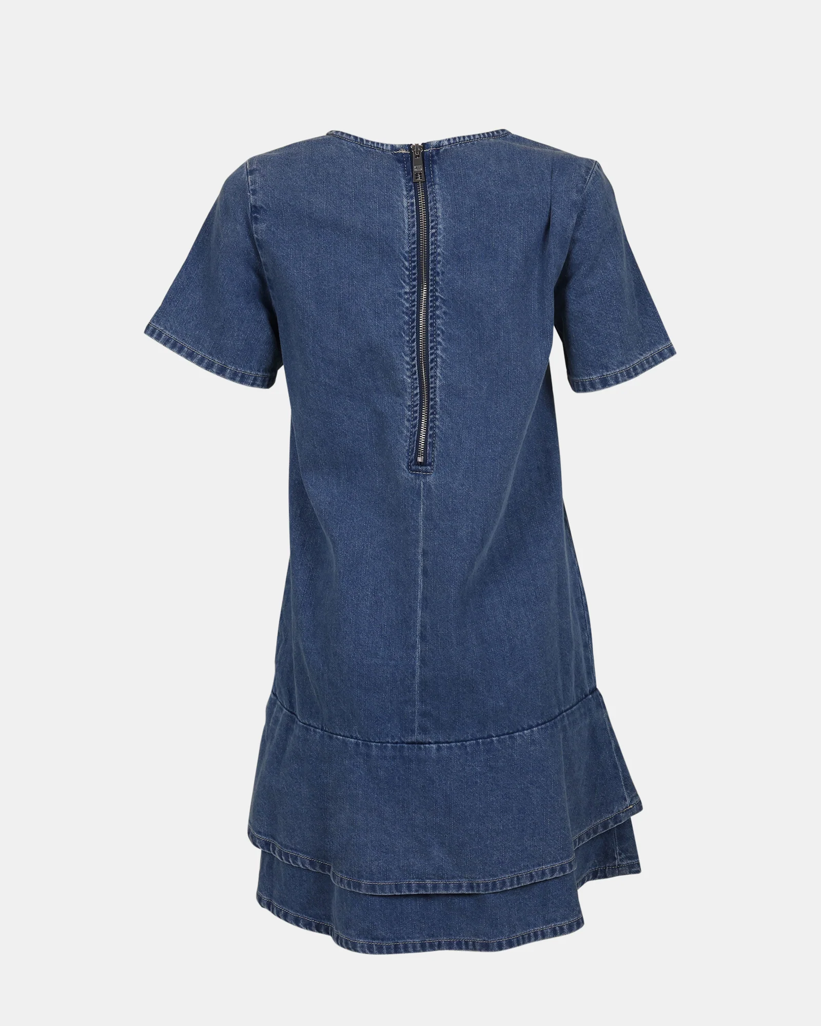 TINA DRESS DARK BLUE DENIM - Image 6
