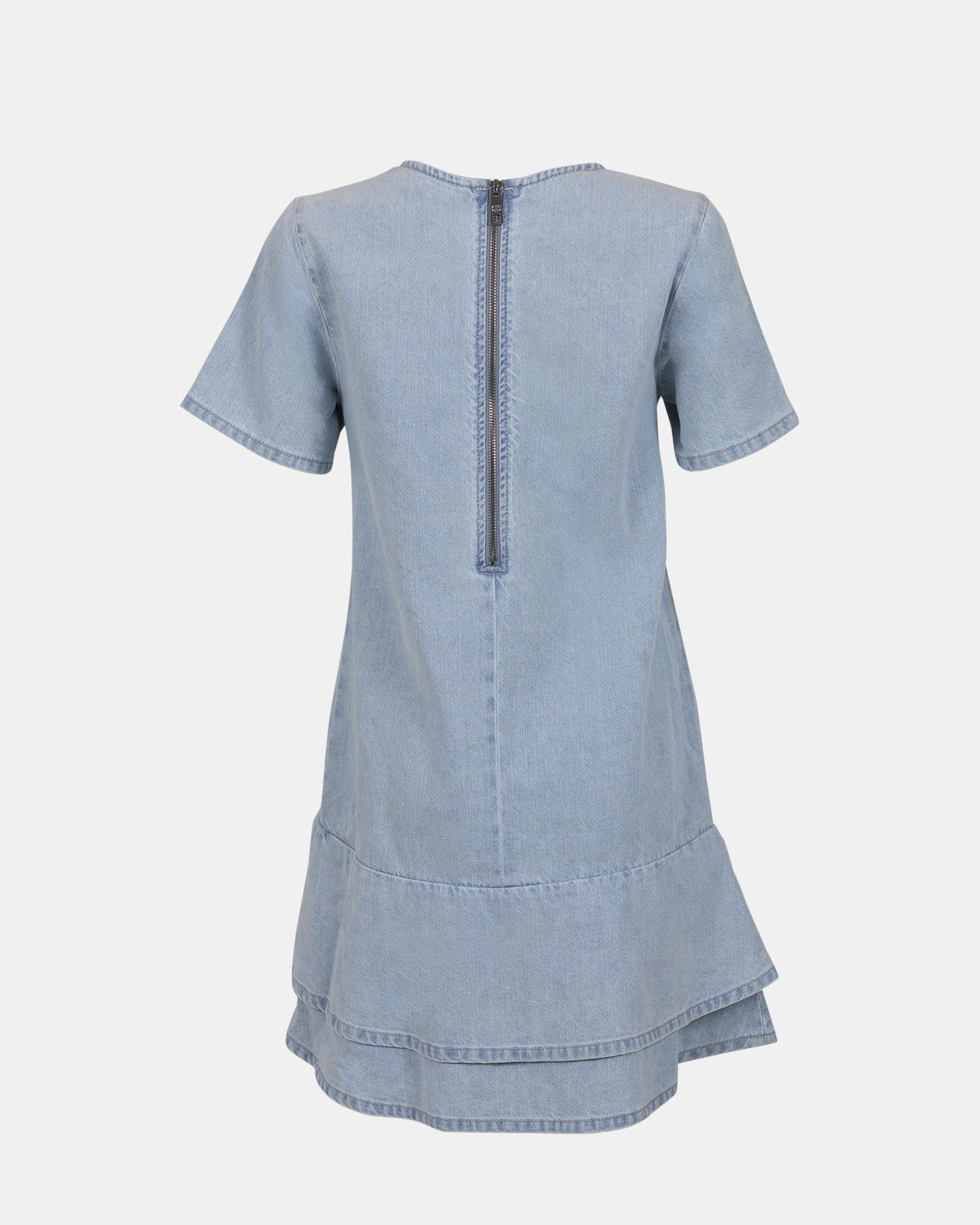 TINA DRESS LIGHT BLUE DENIM - Image 6