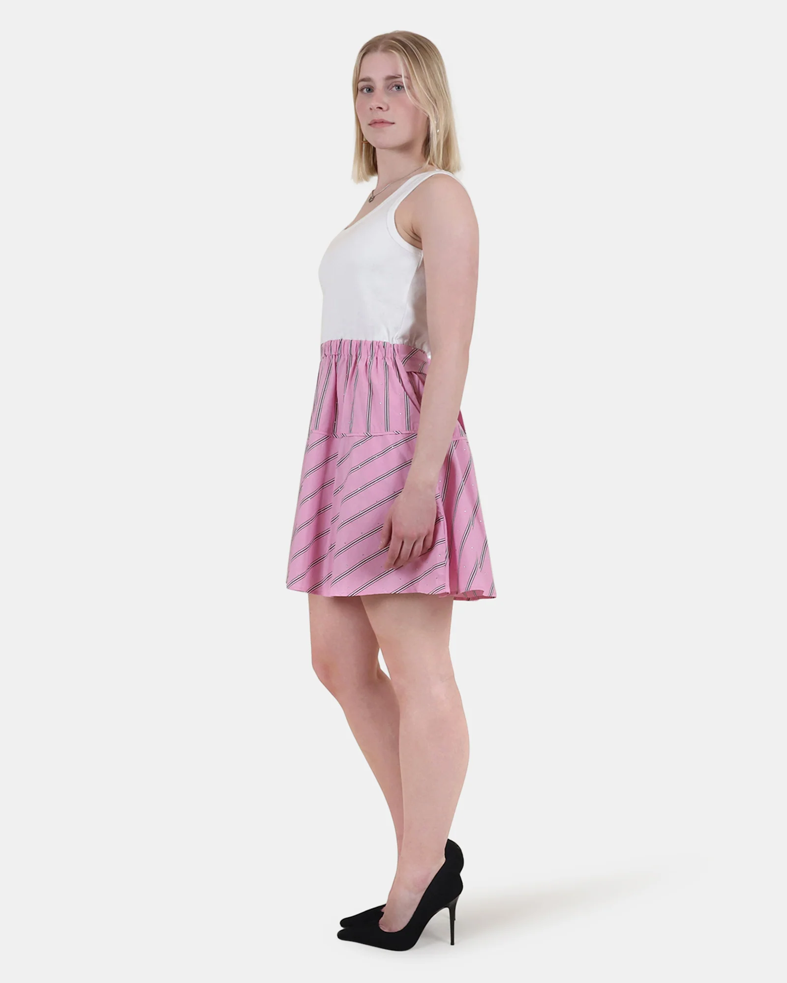 JENNIFER DRESS PINK MULTI - Image 2