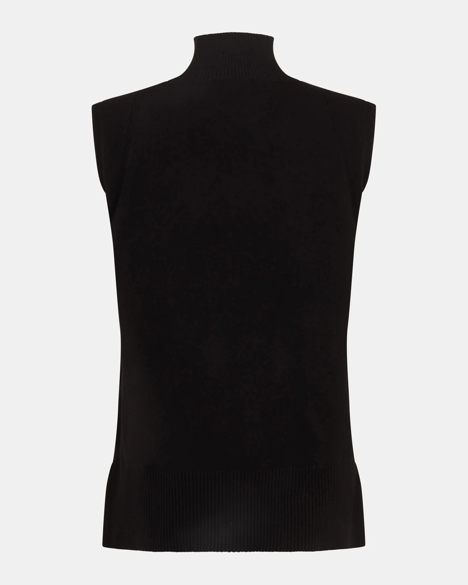NATHALIE MOCK NECK TOP BLACK - Image 2