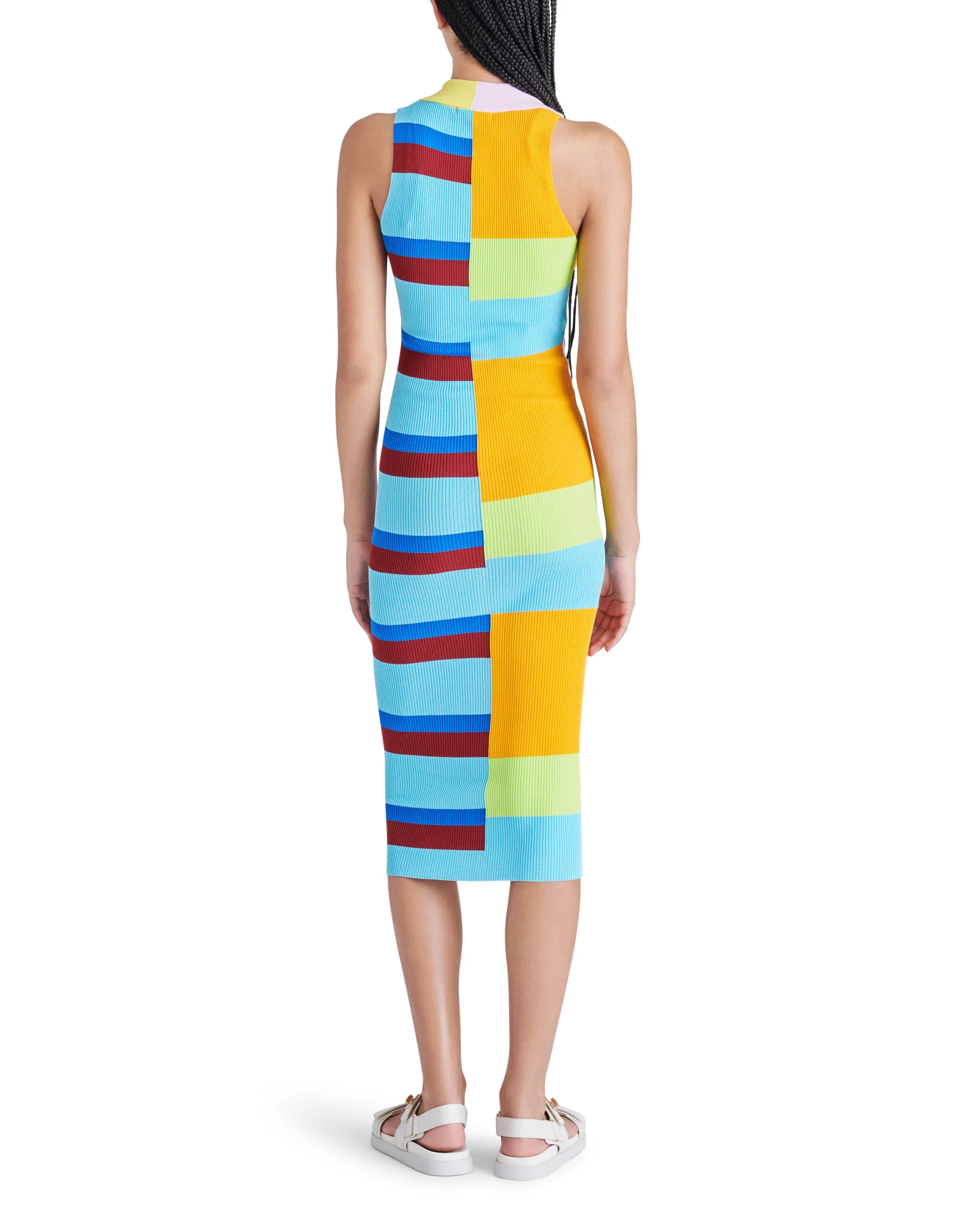 EVELYN DRESS BRIGHT MULTI - Image 5