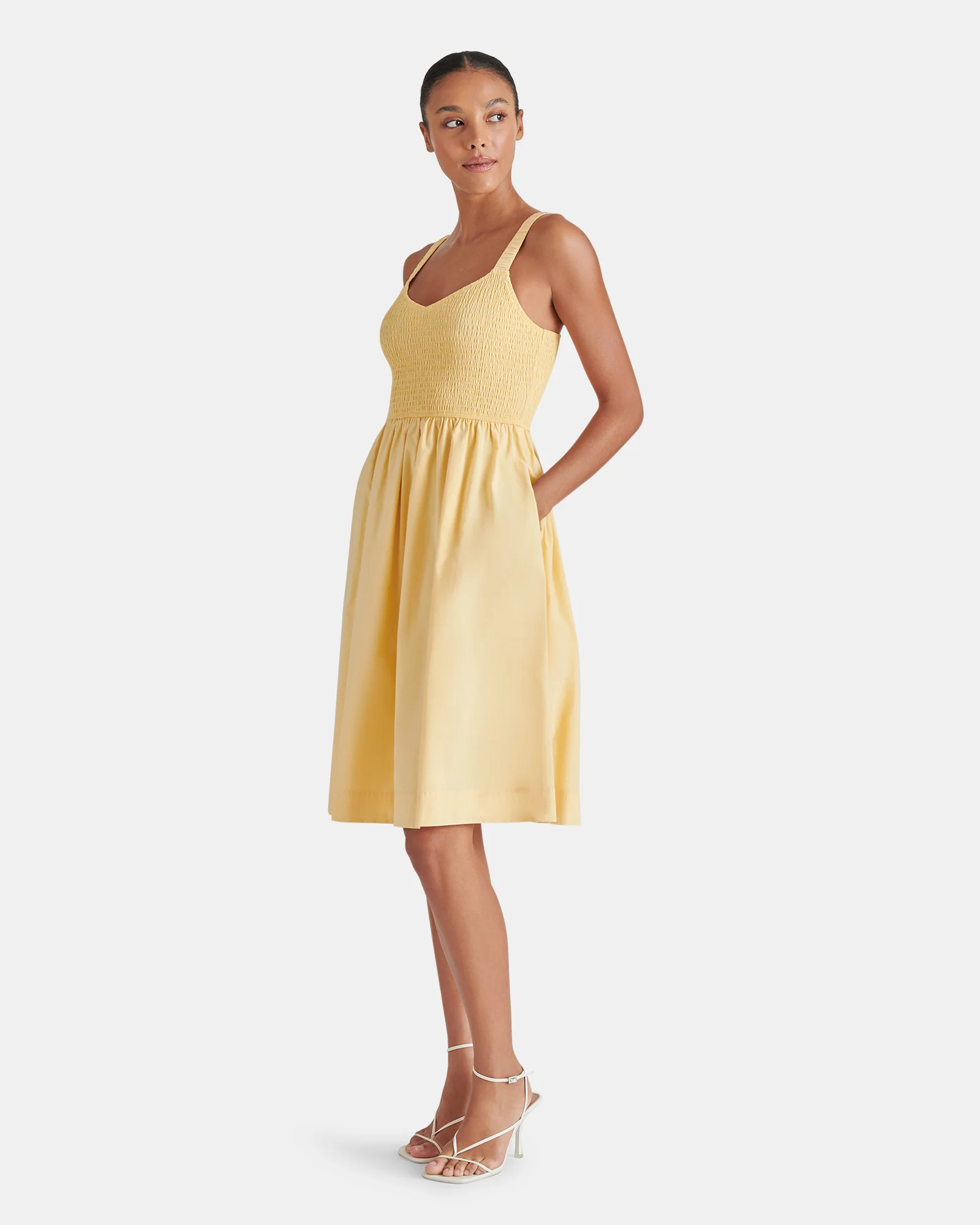 FLEUR DRESS YELLOW - Image 2