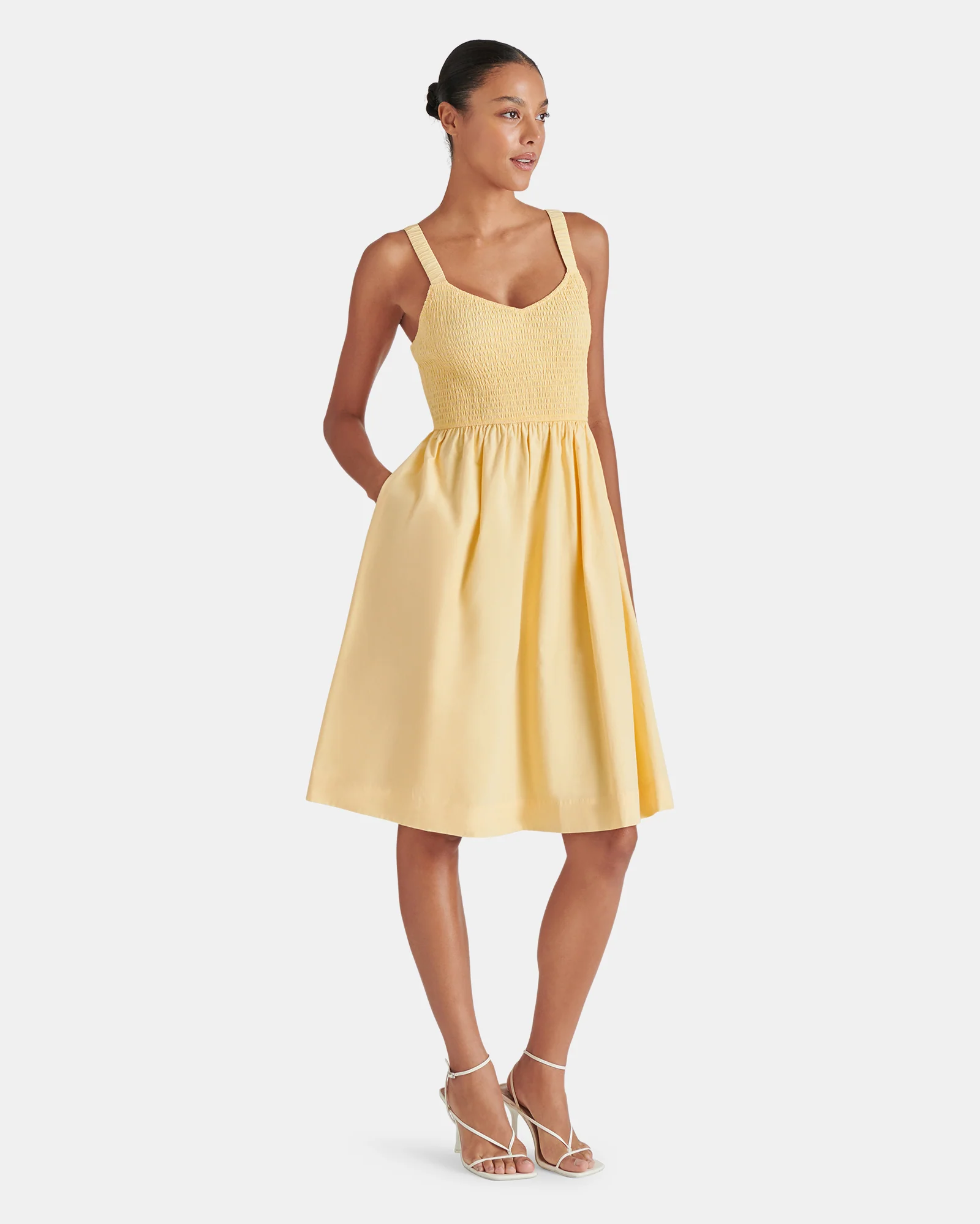 FLEUR DRESS YELLOW - Image 4