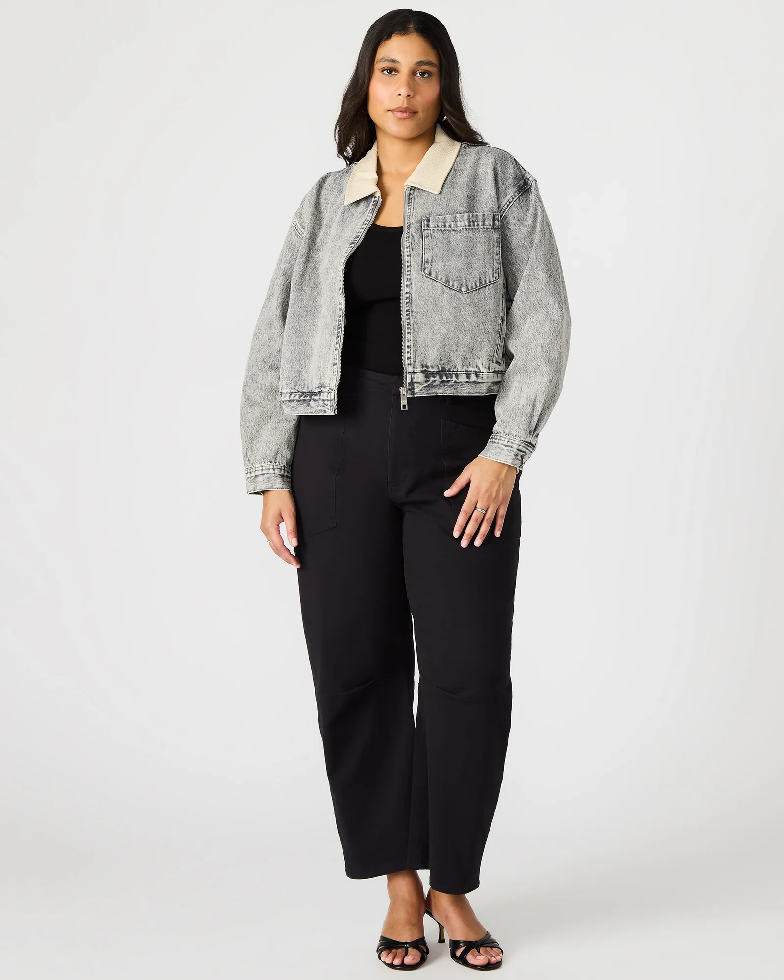 GLACIA JACKET LIGHT GREY - Image 2